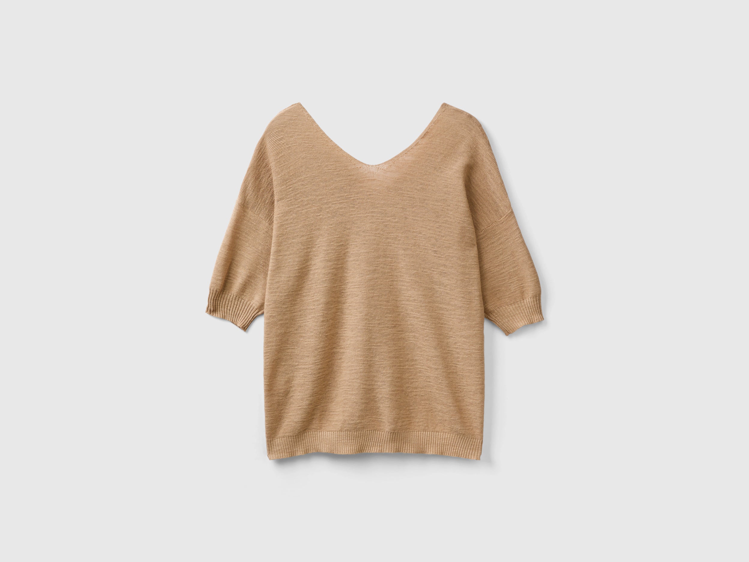 Maglia in misto cotone e lino - Image 2