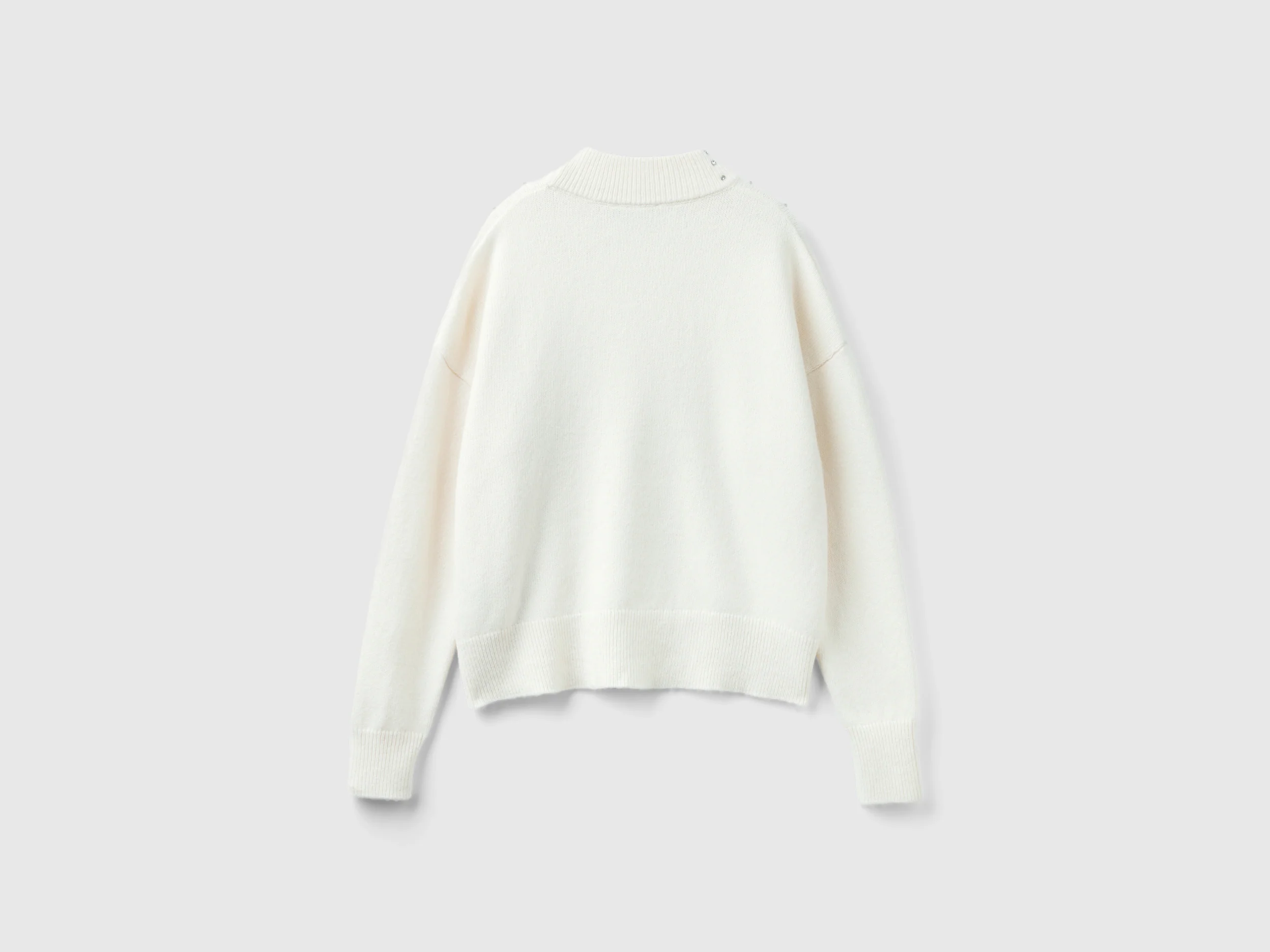Maglia lupetto con strass - Image 2