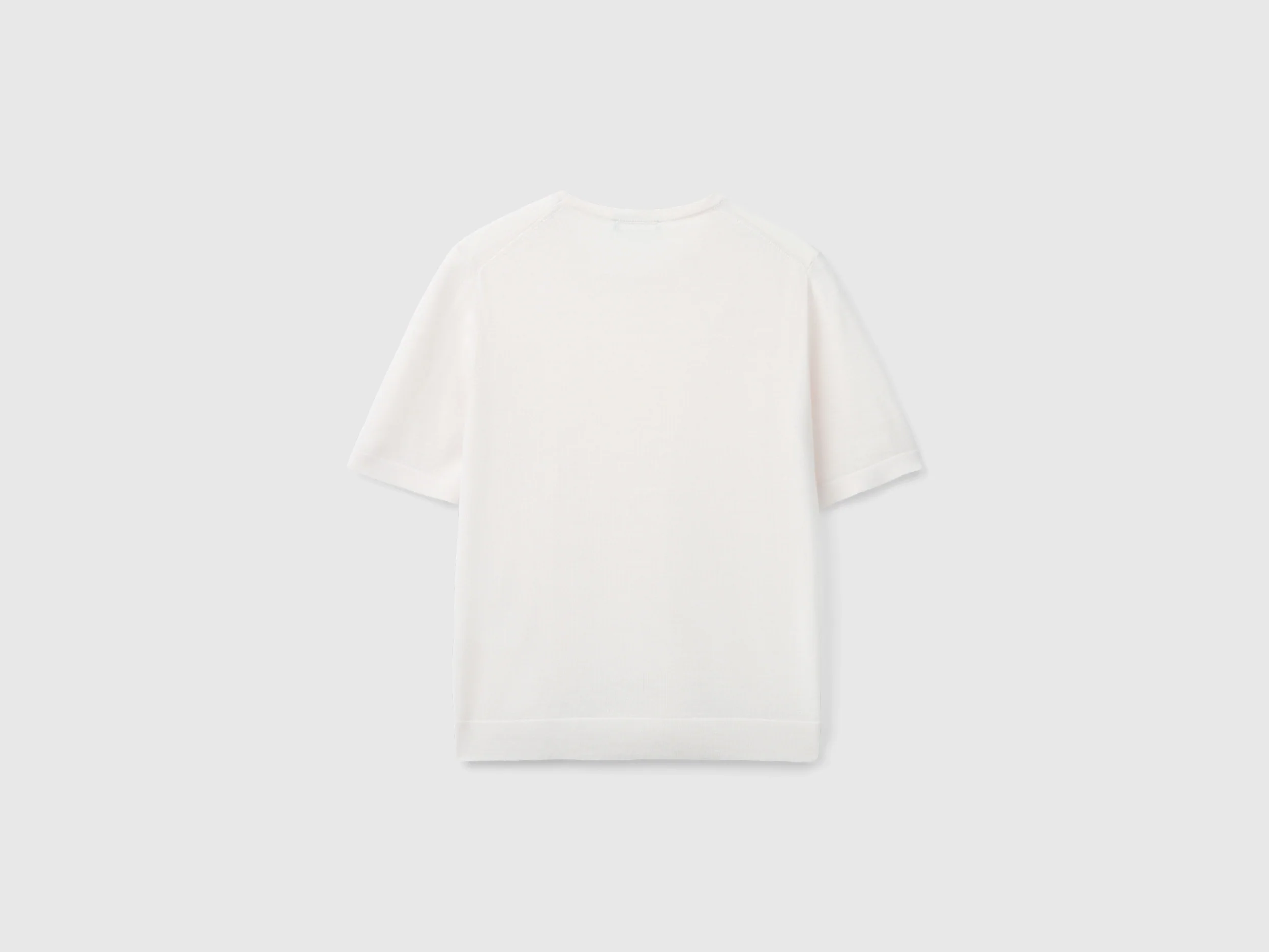 Maglia manica corta in pura lana Merino - Image 2