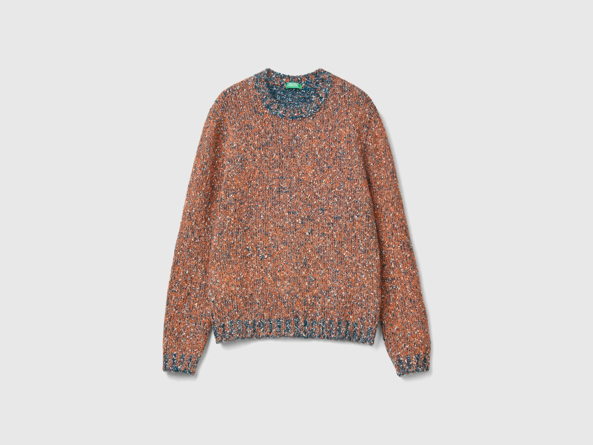 Maglia reversibile in misto mohair