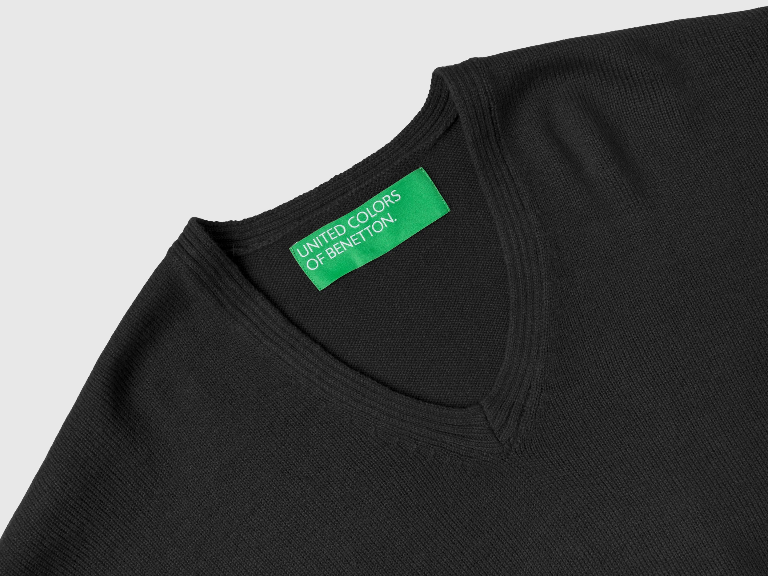 Maglia scollo a V over fit - Image 3