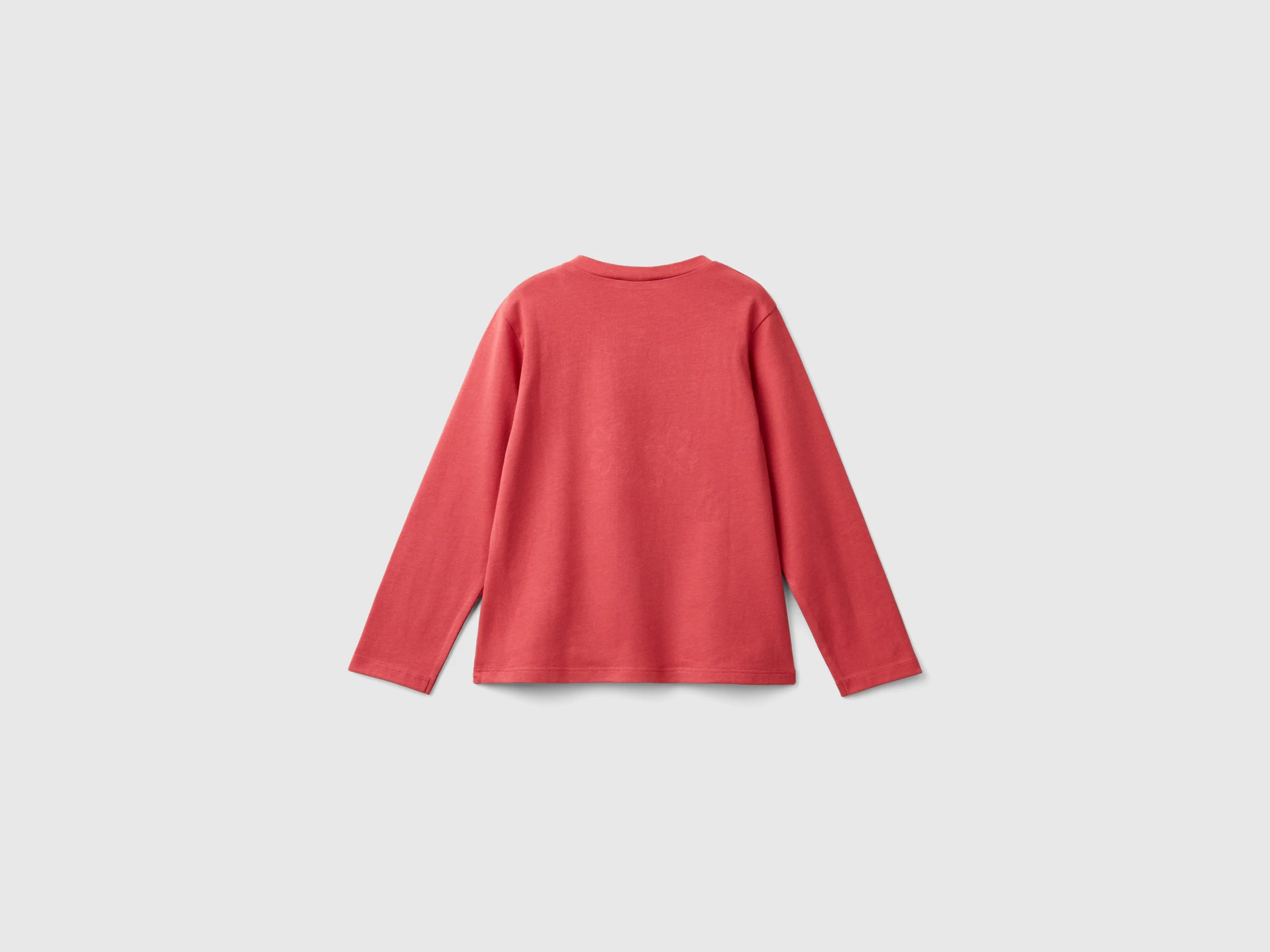 Maglietta con stampa in cotone stretch - Image 2