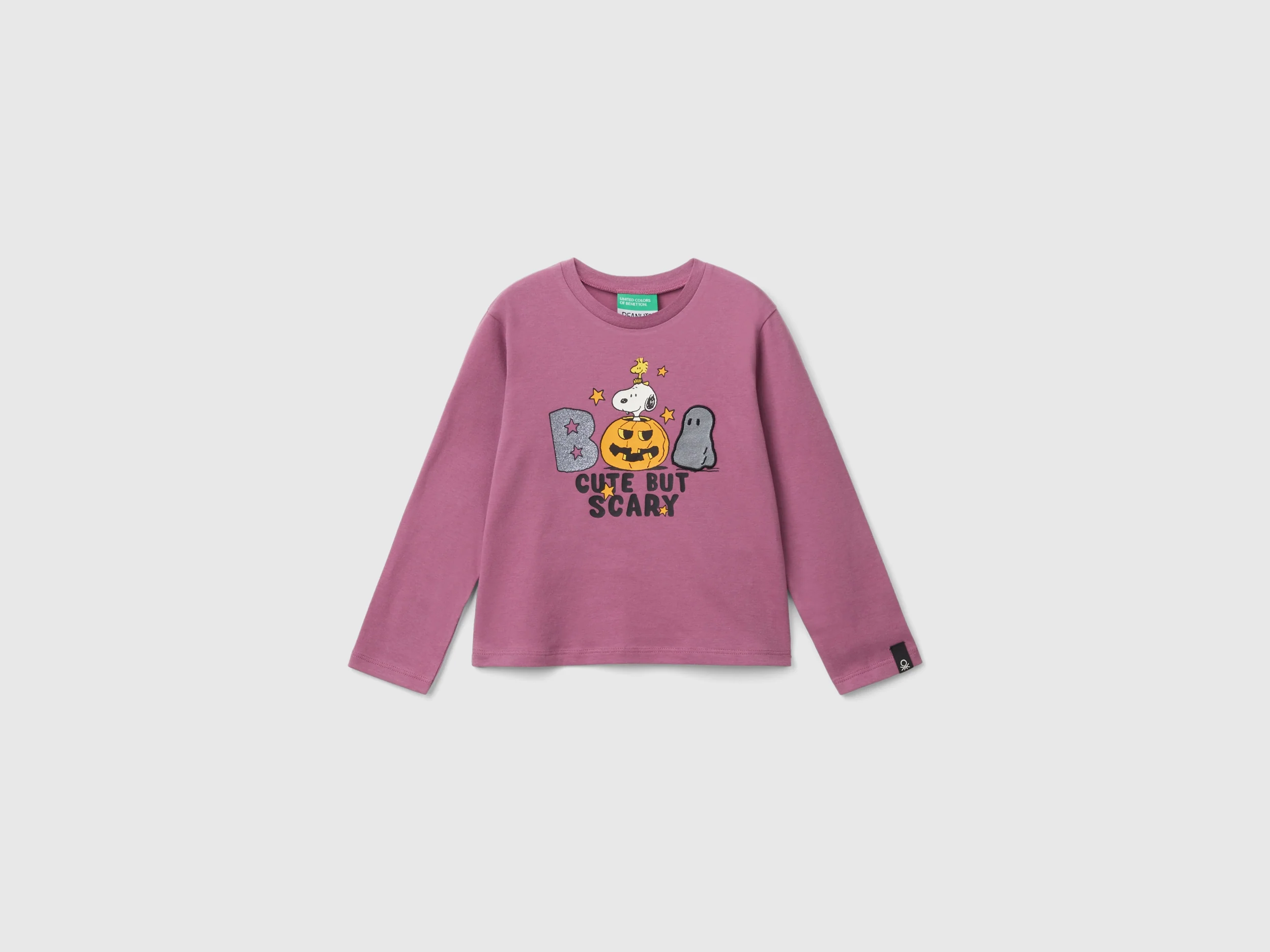 Maglietta ©Peanuts con stampa glitterata