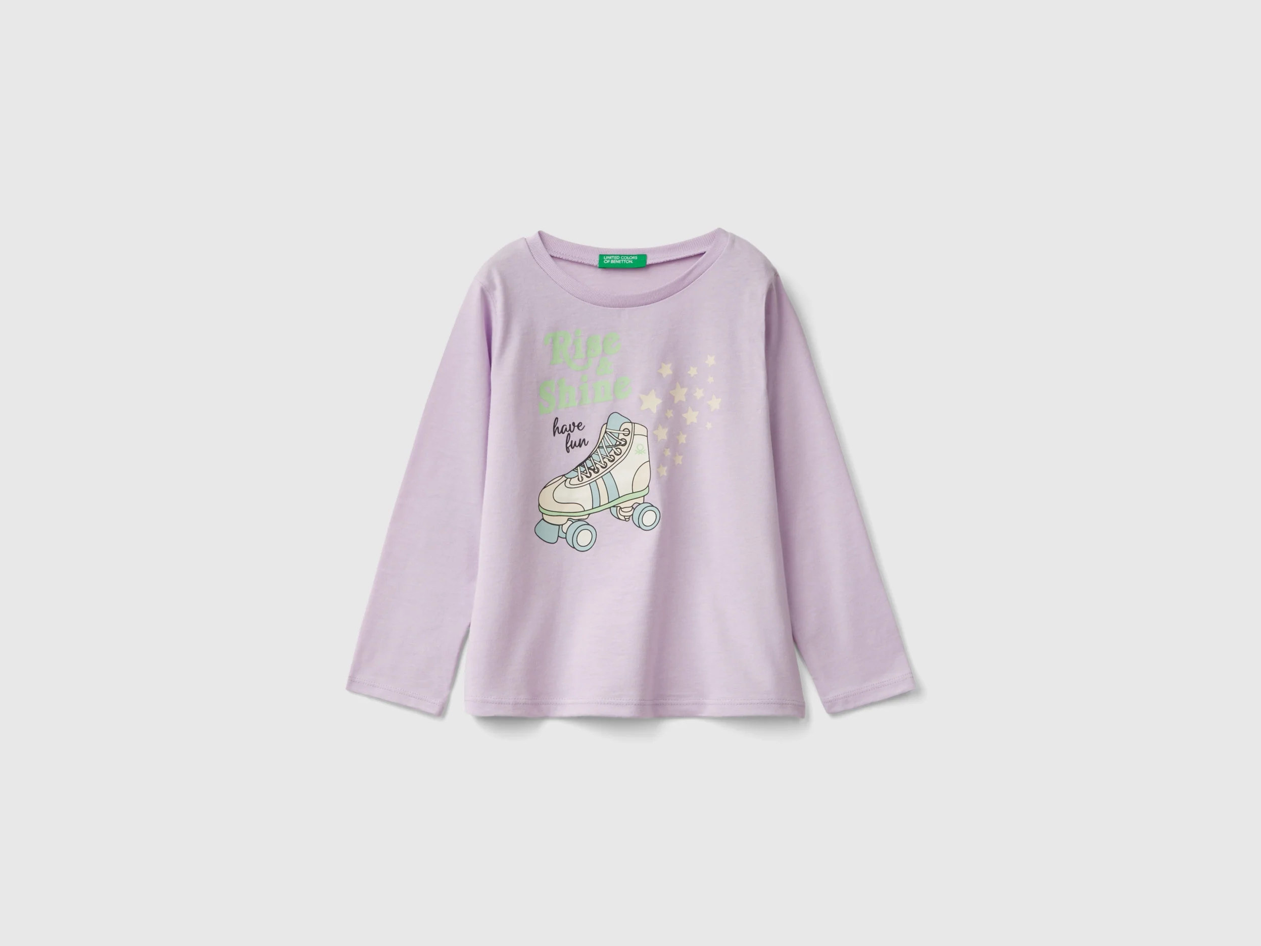 Maglietta regular fit con stampa