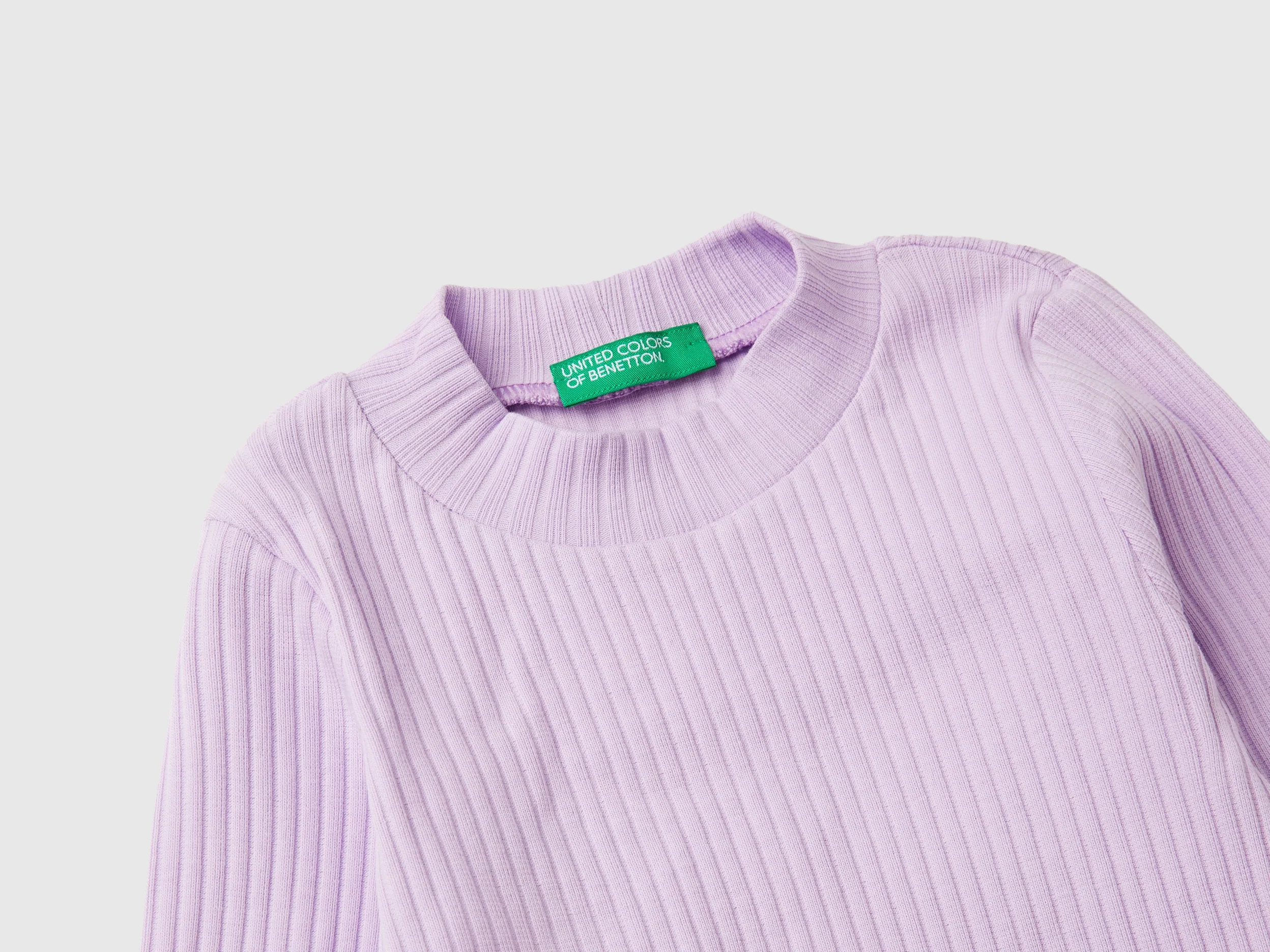 Maglietta slim fit in cotone stretch - Image 3