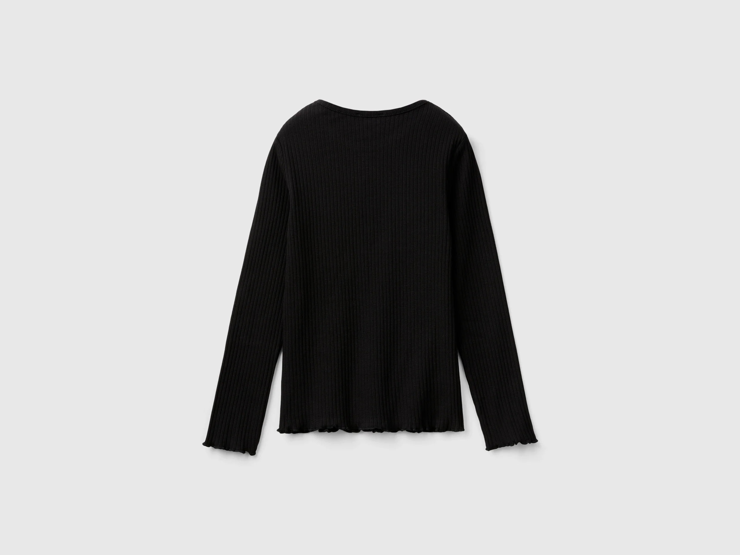 Maglietta slim fit in cotone stretch - Image 2