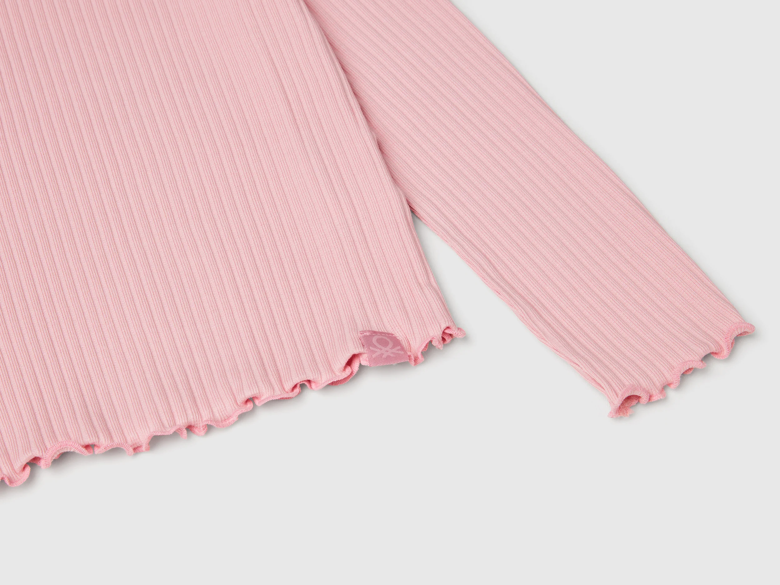Maglietta slim fit in cotone stretch - Image 3