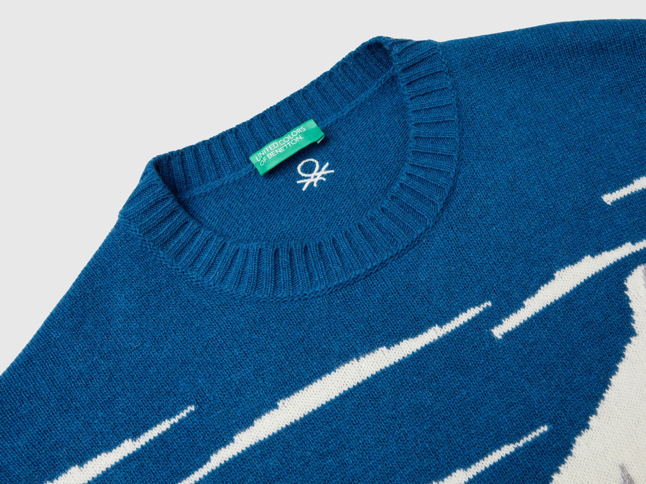 Maglione con grafica sci - Image 3