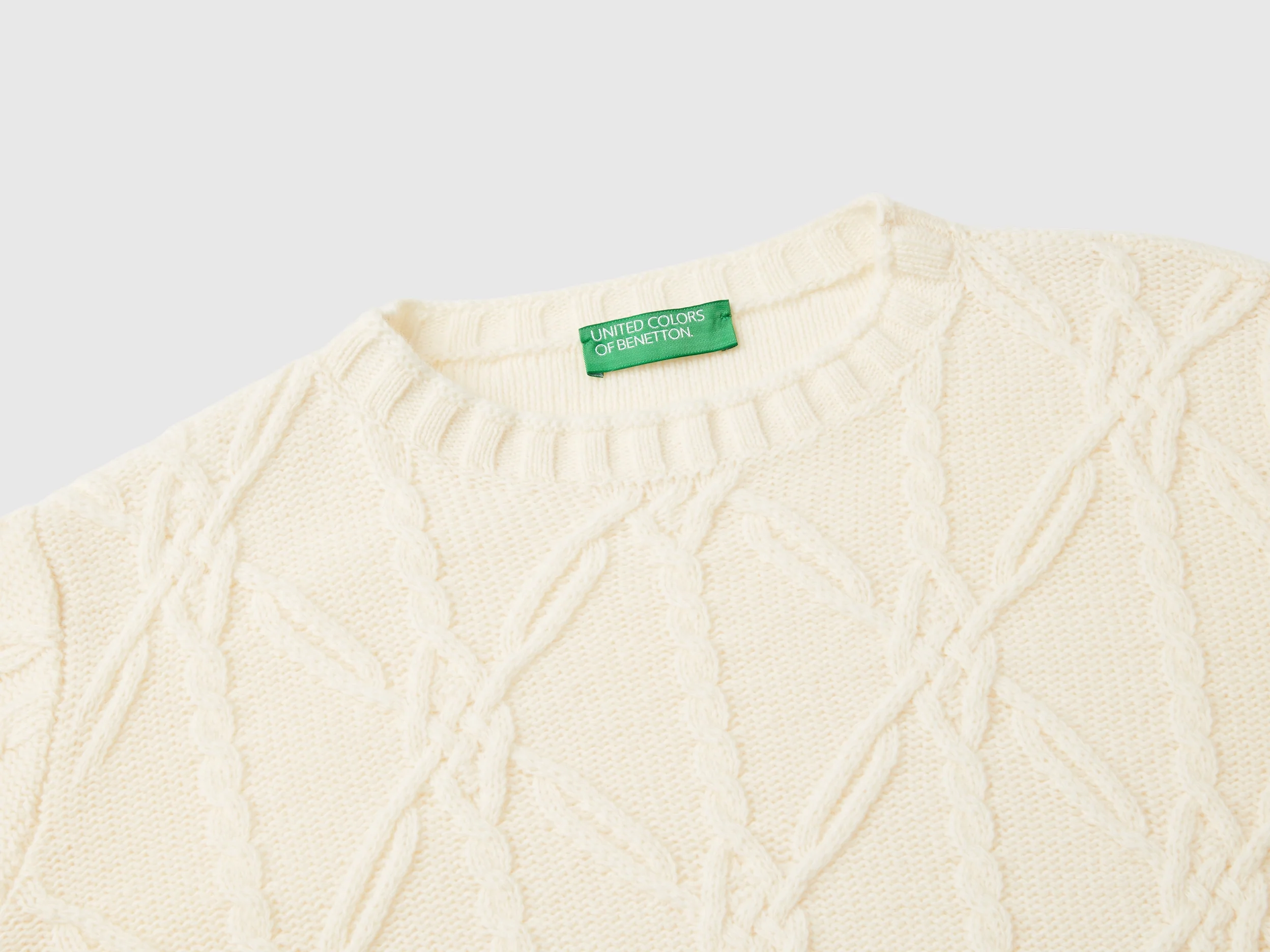 Maglione con intrecci - Image 3