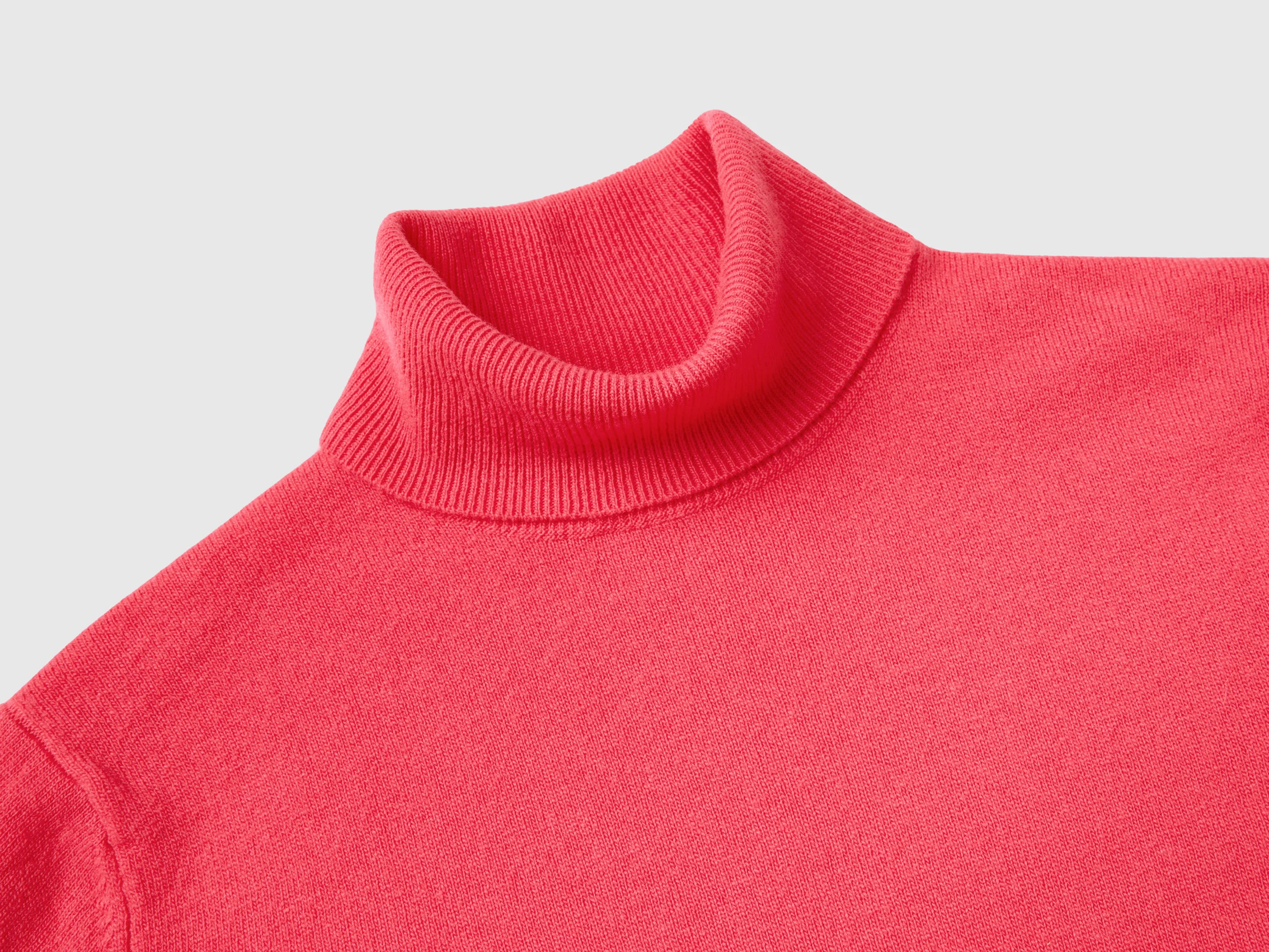 Maglione dolcevita in pura lana Merino - Image 3