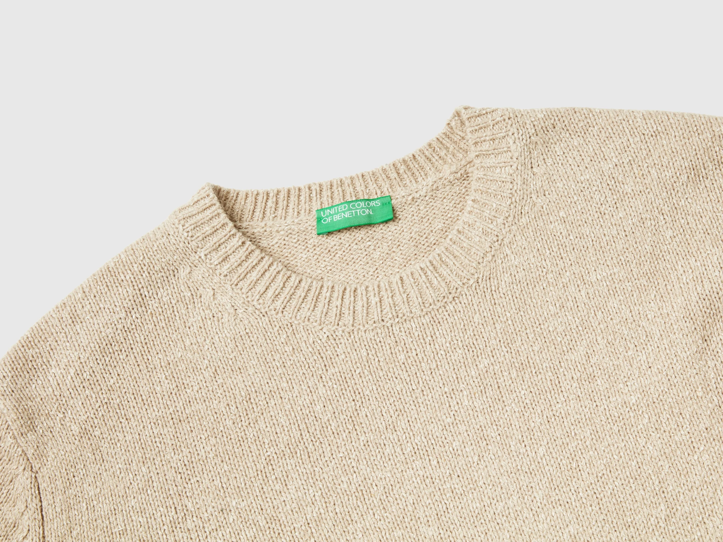 Maglione in misto lana e seta - Image 3