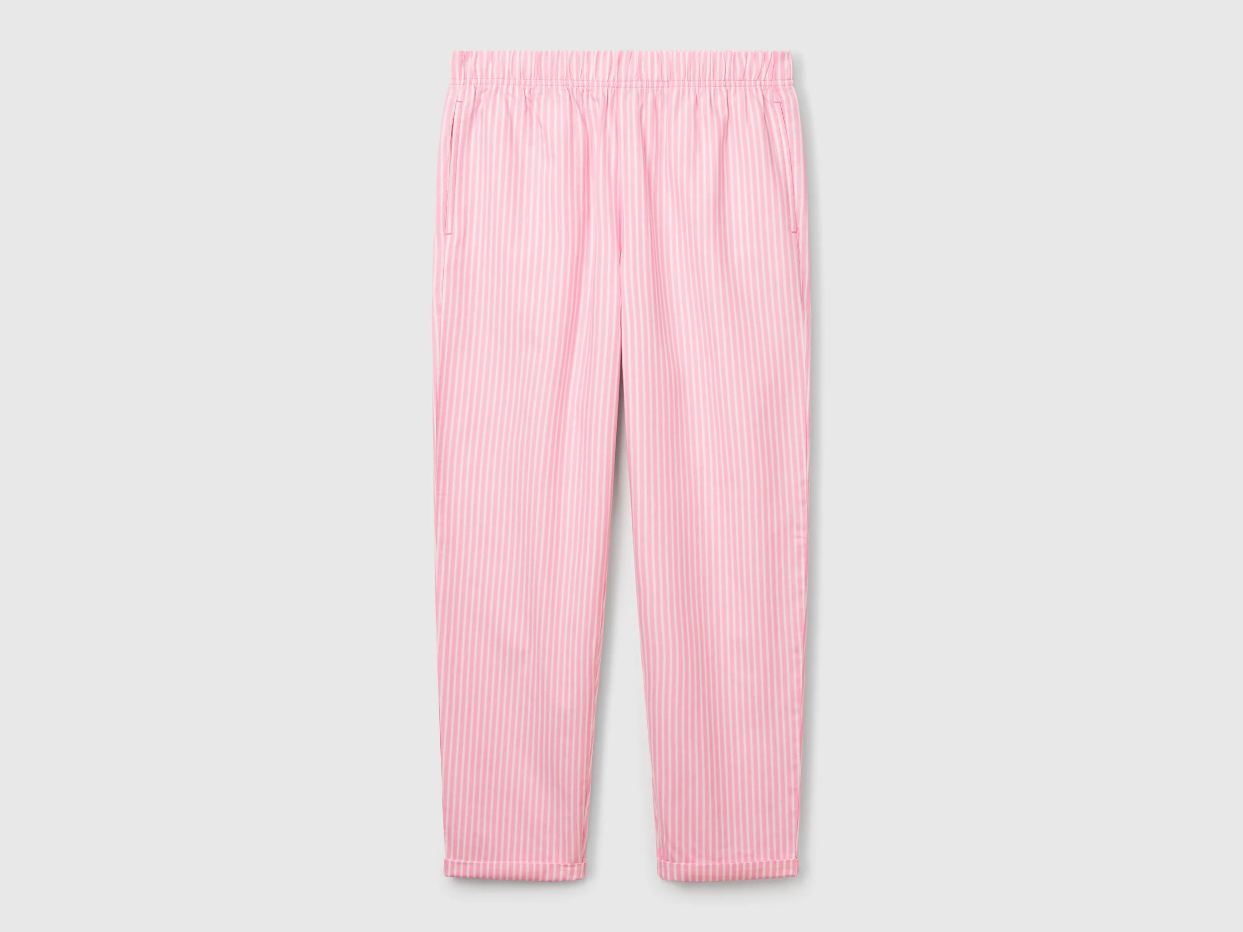 Pantaloni a righe verticali