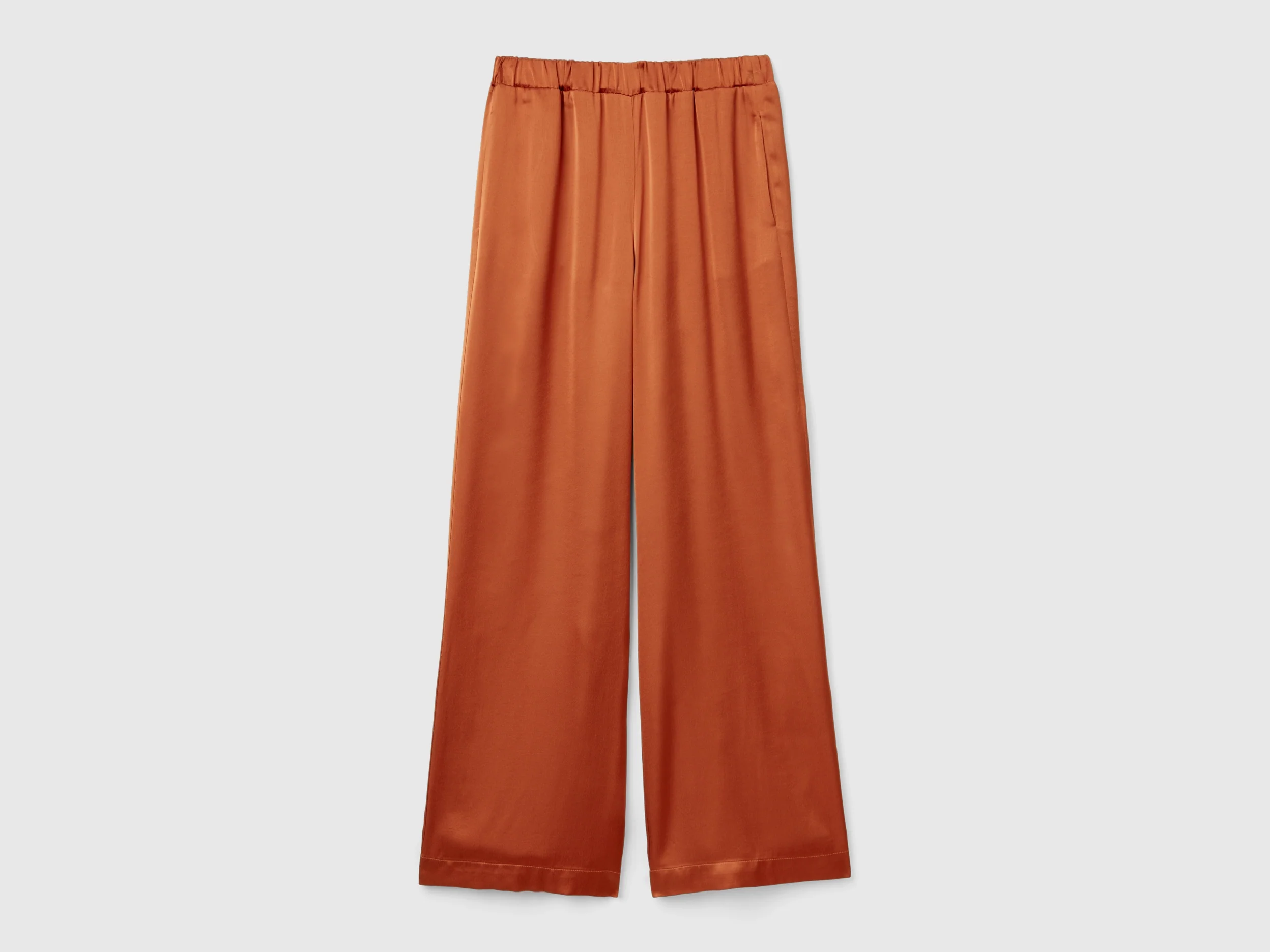 Pantaloni ampi 100% viscosa