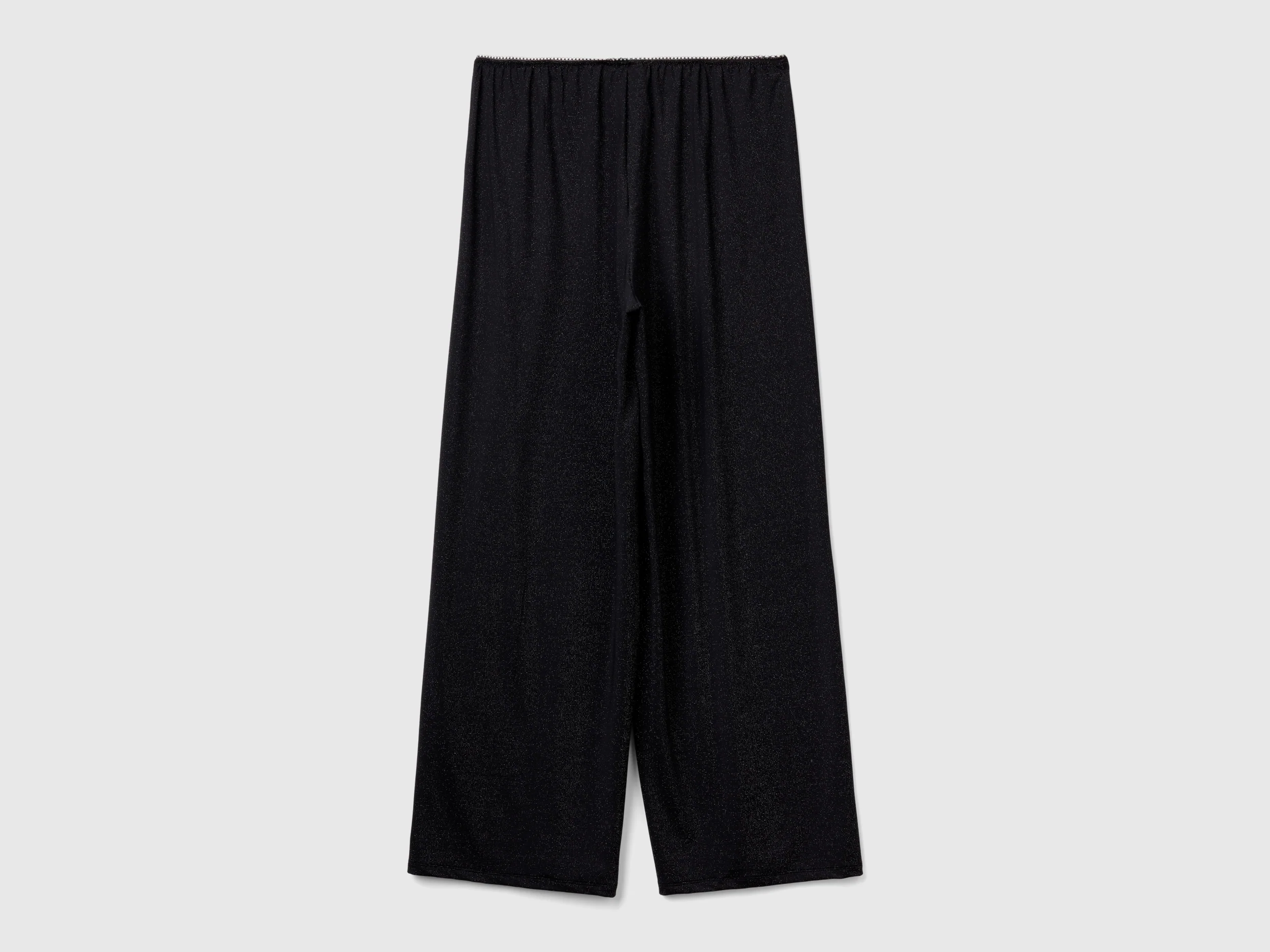 Pantaloni ampi con lurex - Image 2