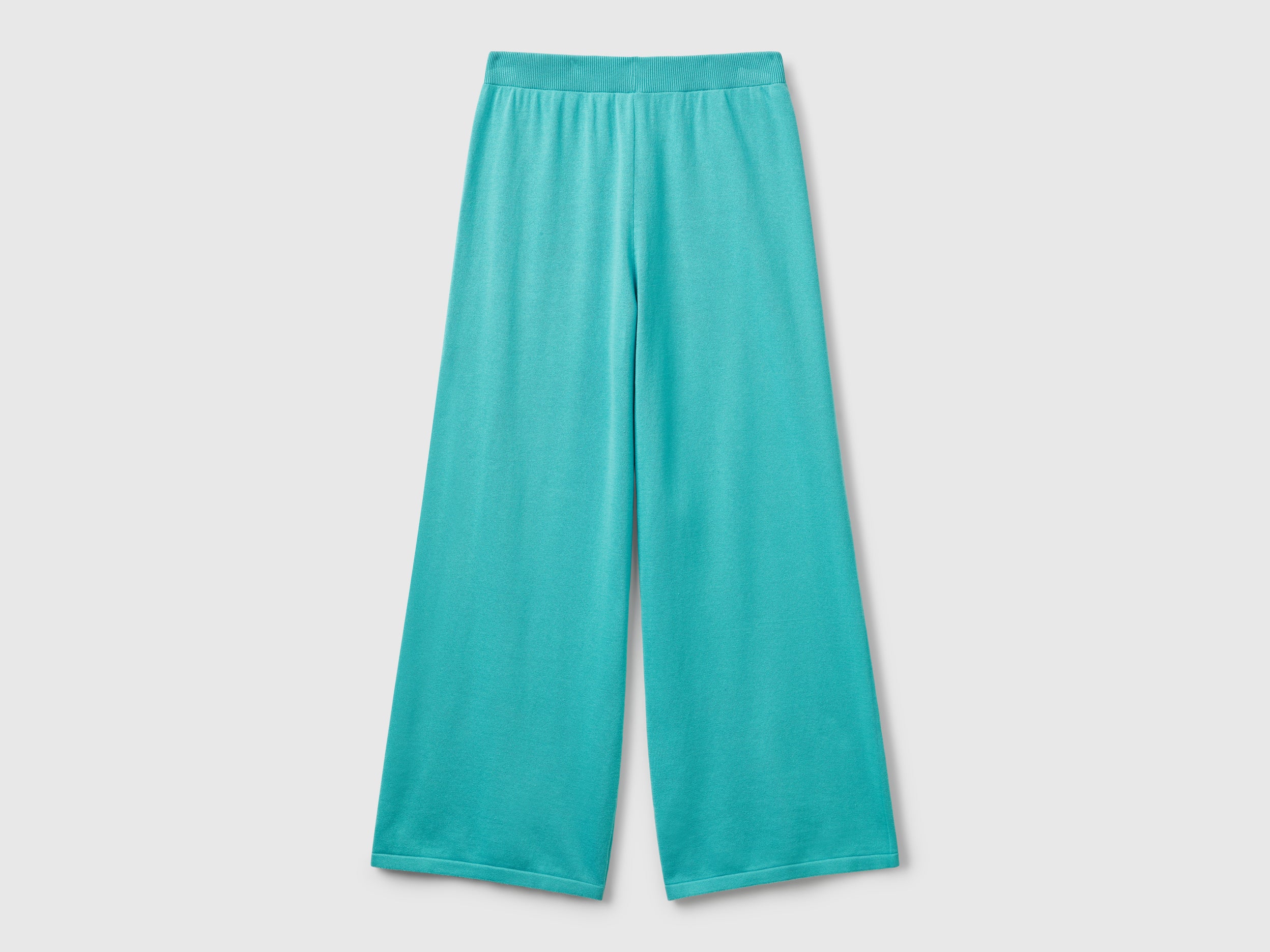 Pantaloni ampi in maglia