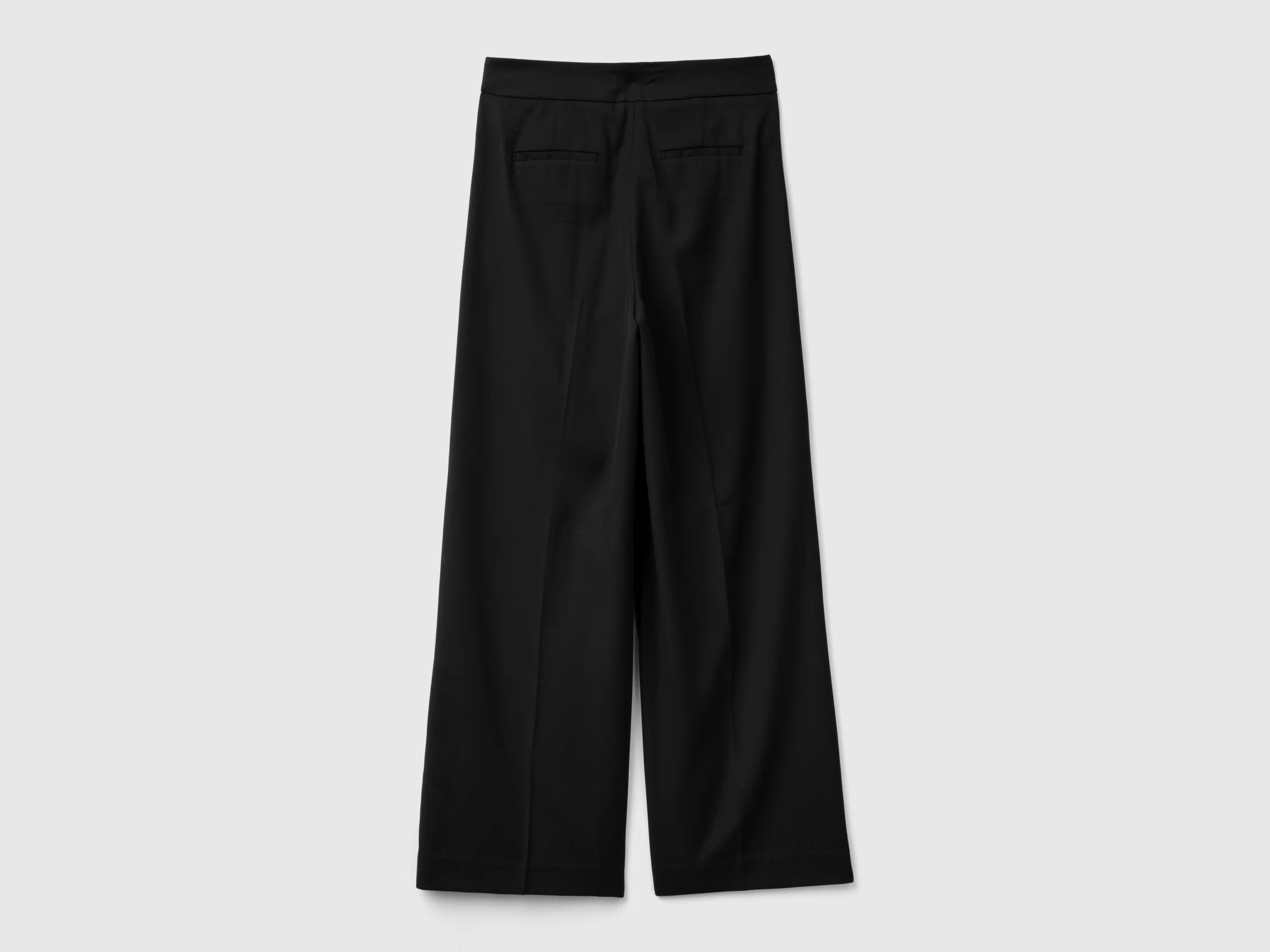 Pantaloni ampi in misto viscosa e lana - Image 2