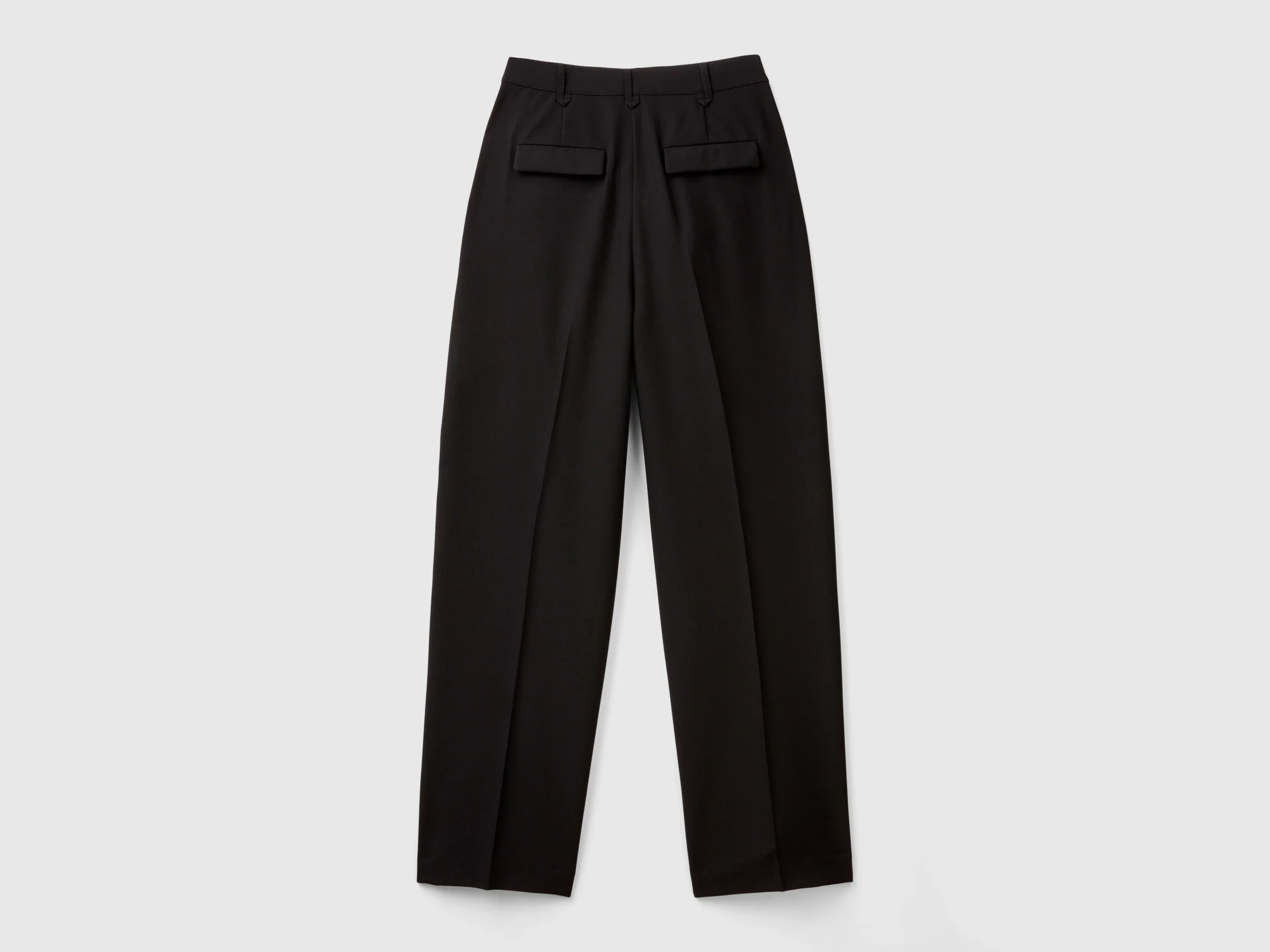 Pantaloni ampi in misto viscosa stretch - Image 2