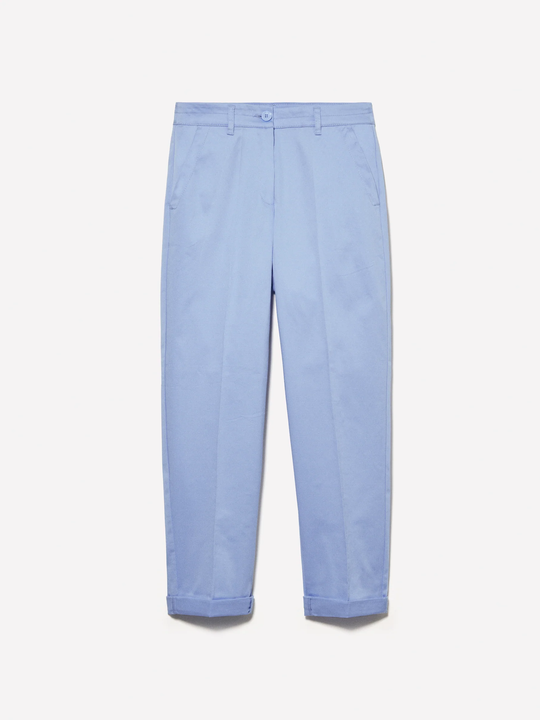 Pantaloni azzurri a sigaretta