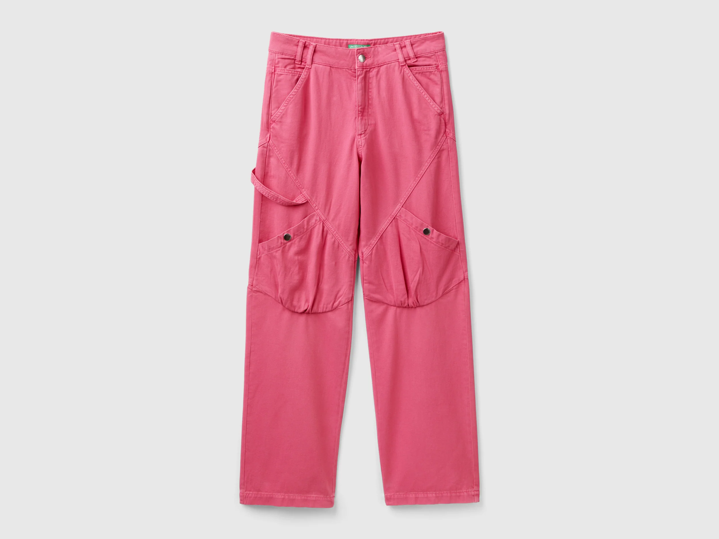 Pantaloni cargo in cotone