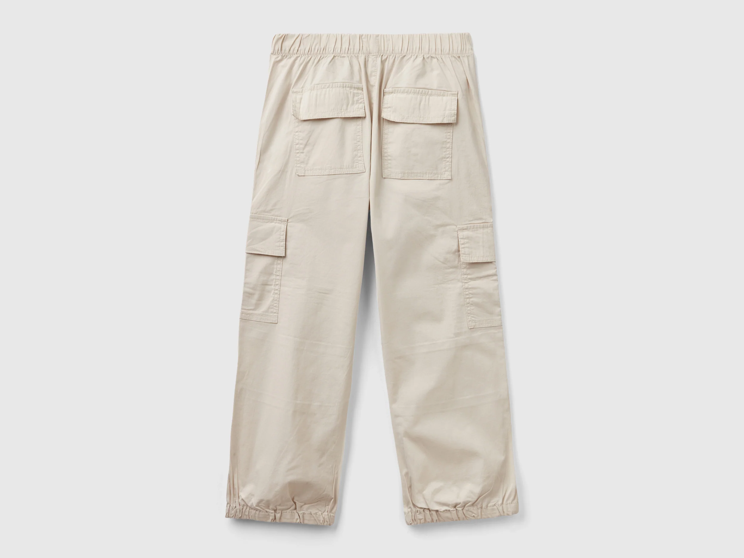 Pantaloni cargo in cotone stretch - Image 2
