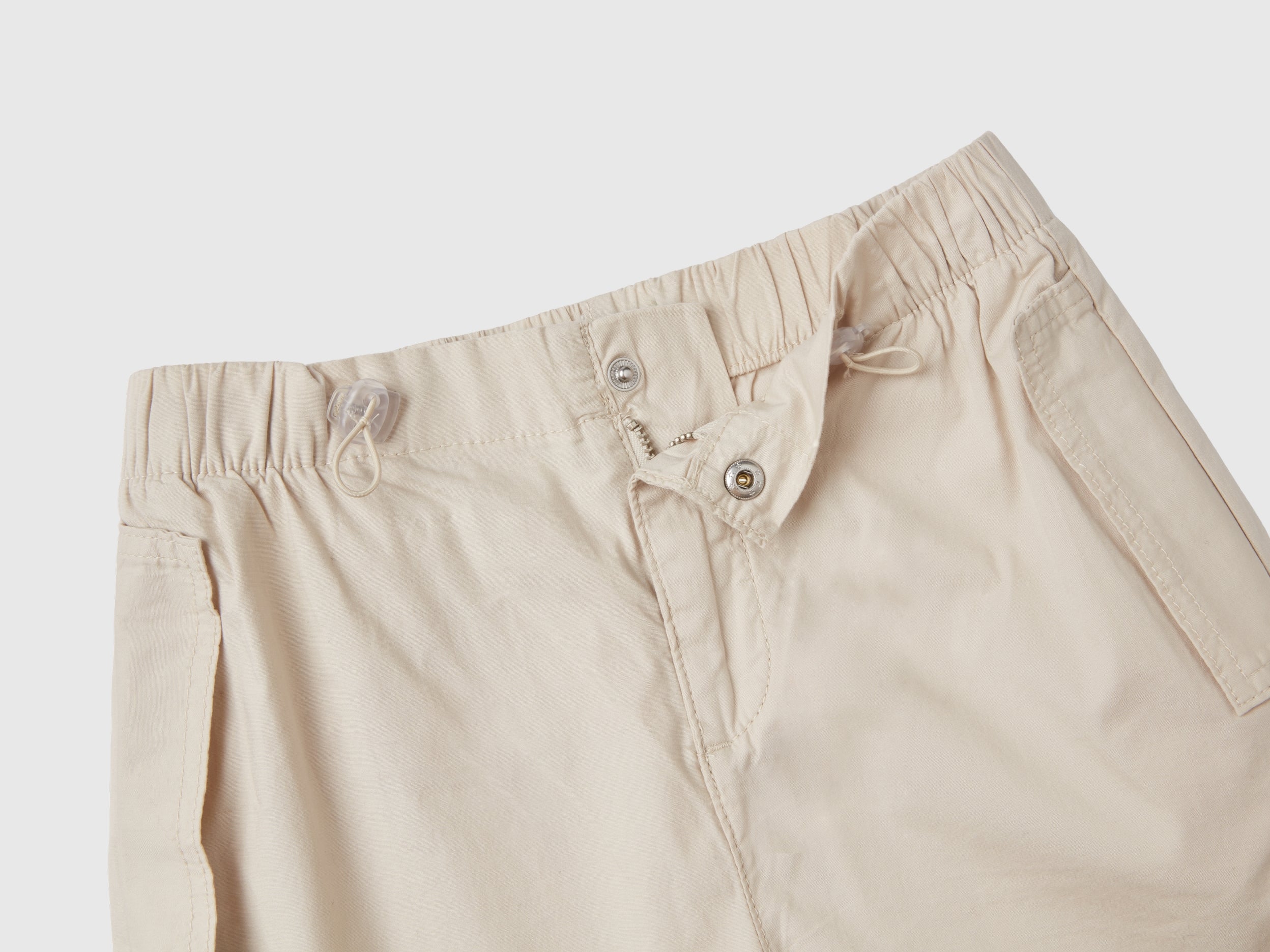 Pantaloni cargo in cotone stretch - Image 3
