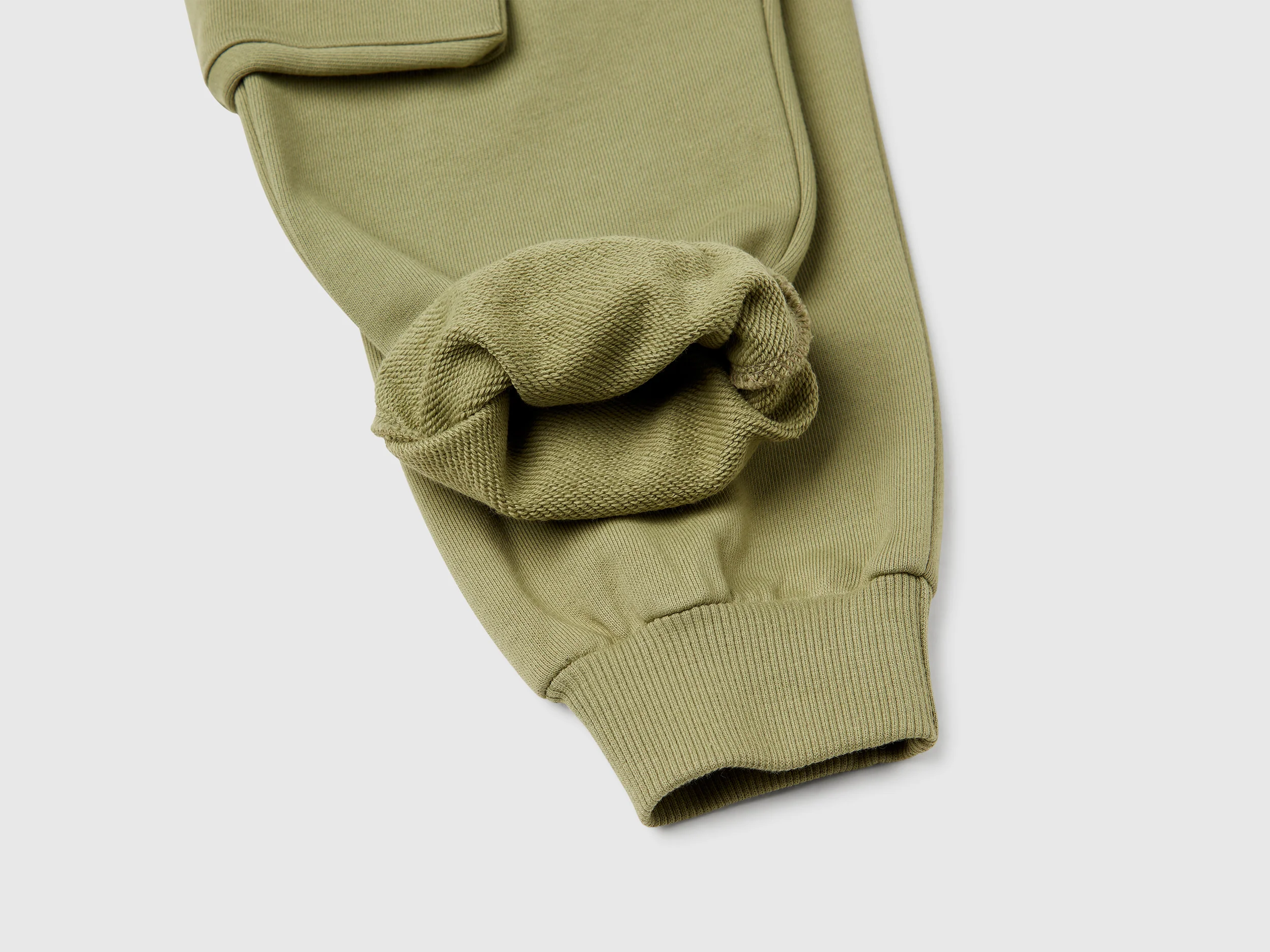 Pantaloni cargo in felpa - Image 3