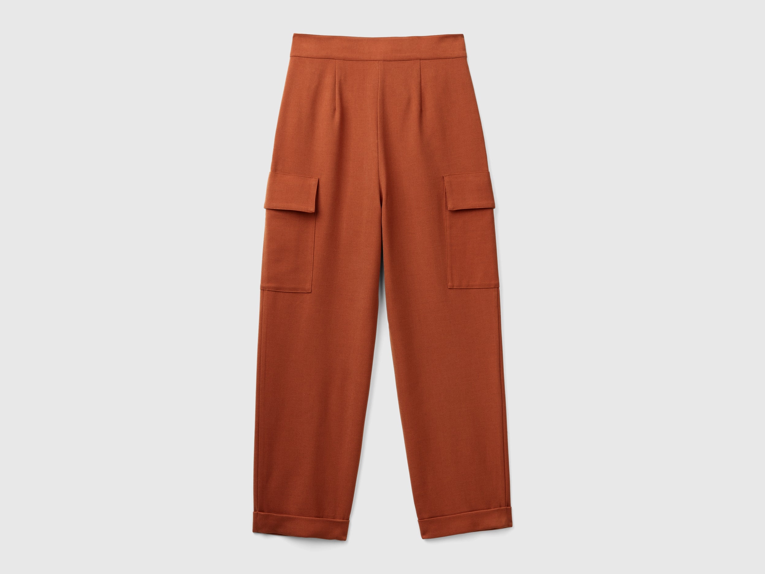Pantaloni cargo in misto viscosa - Image 2