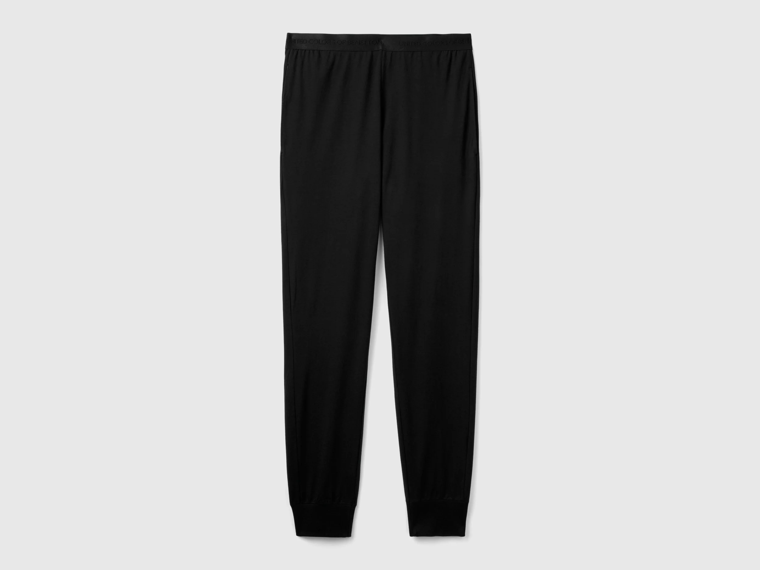 Pantaloni con elastico logato