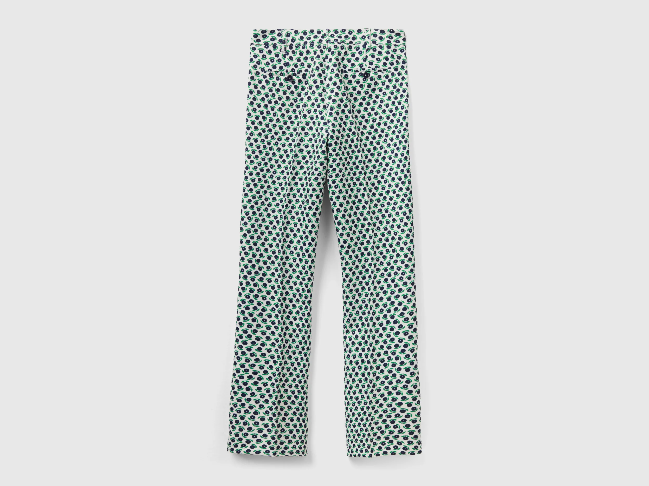 Pantaloni con stampa fiori - Image 2