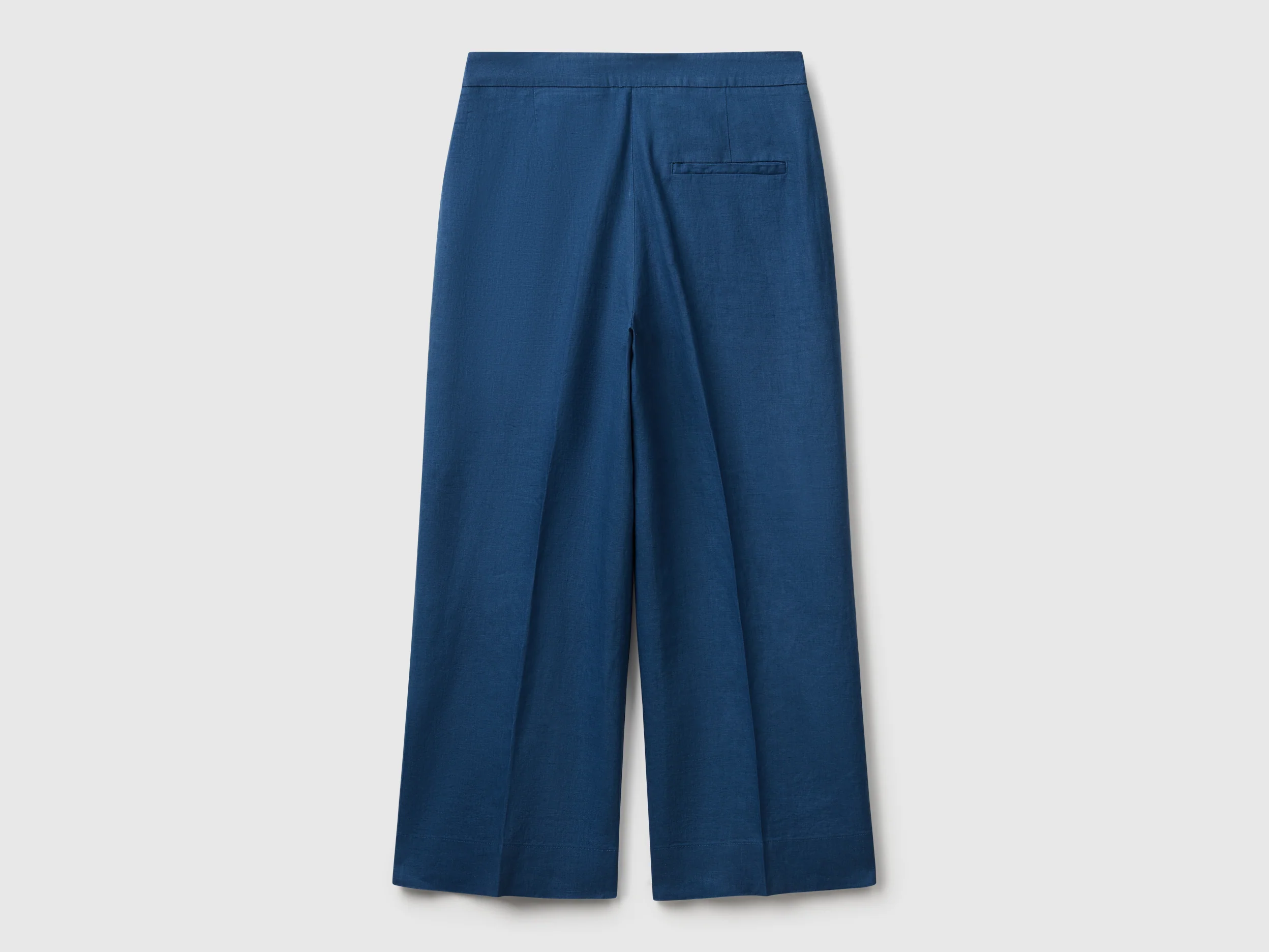 Pantaloni cropped in puro lino - Image 2