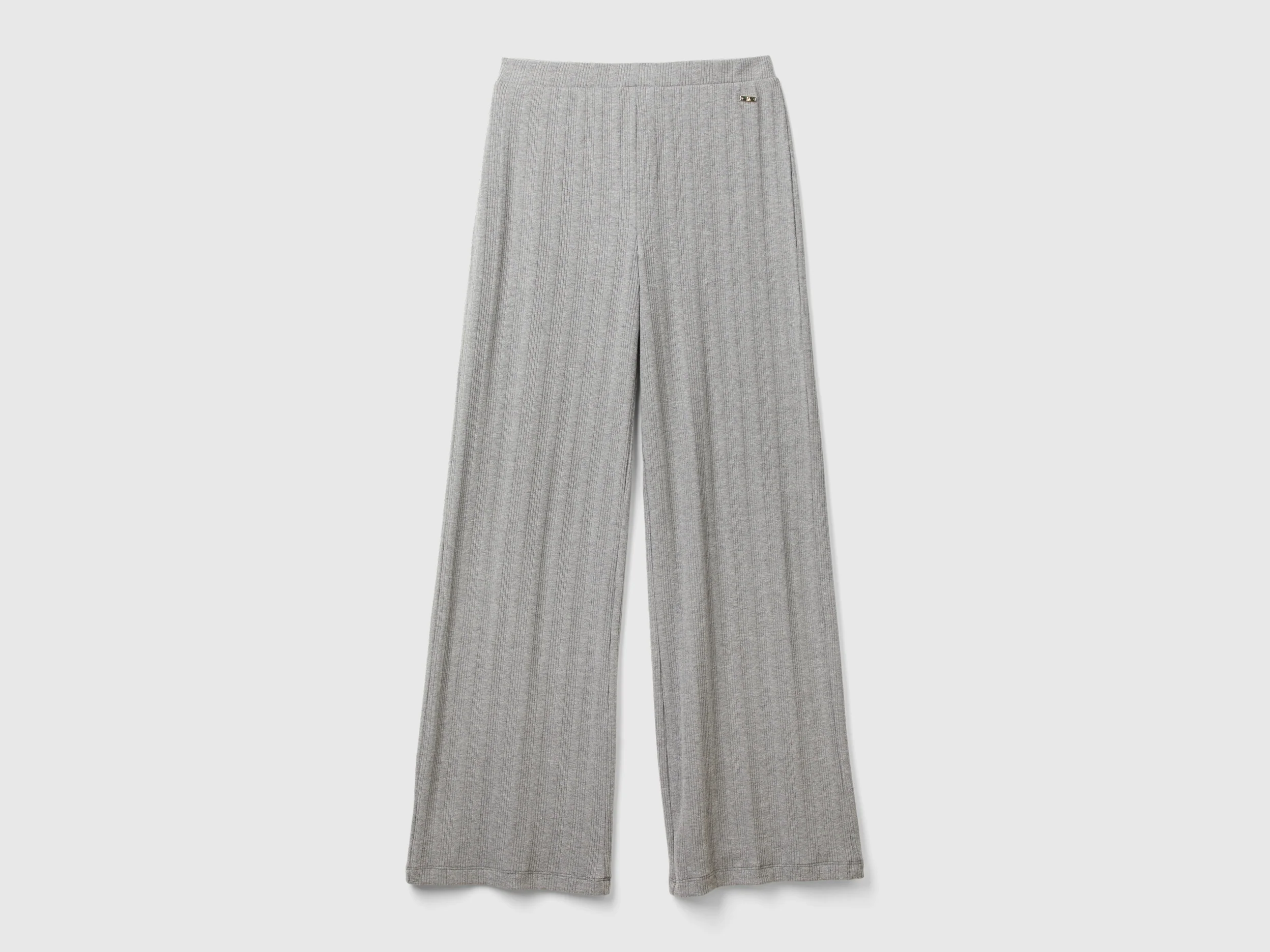 Pantaloni effetto maglia