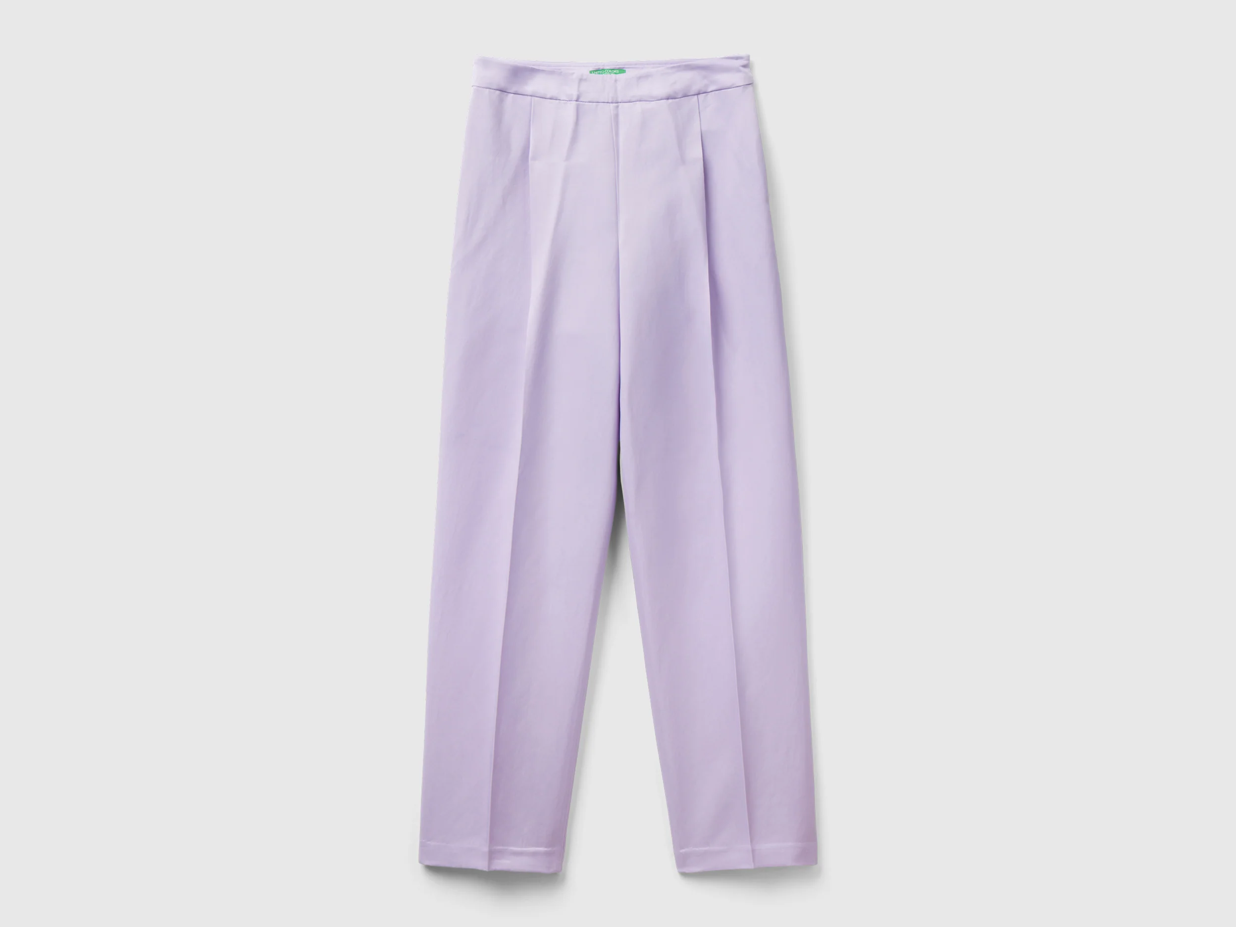 Pantaloni effetto satin
