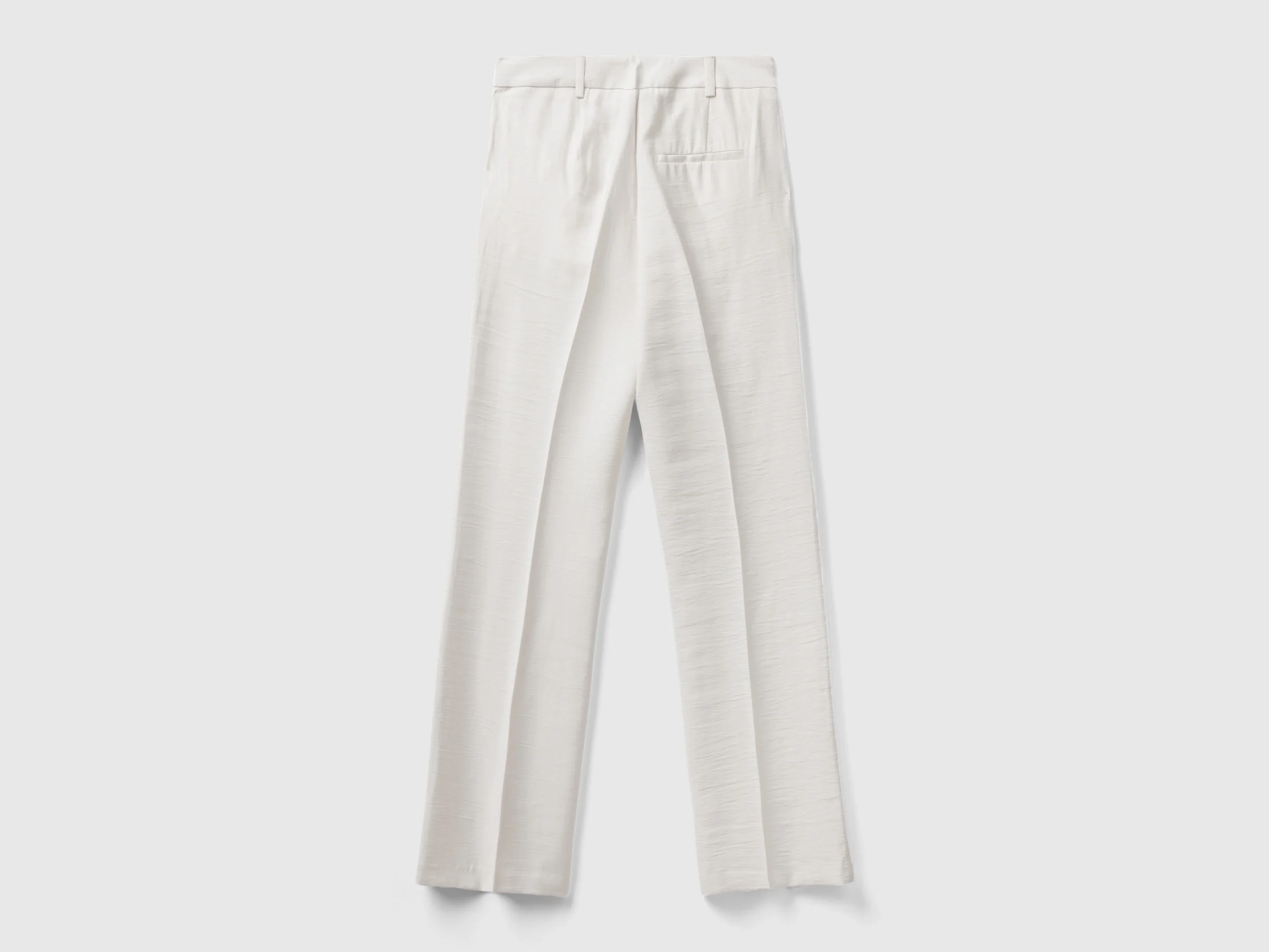 Pantaloni gamba dritta con piega - Image 2