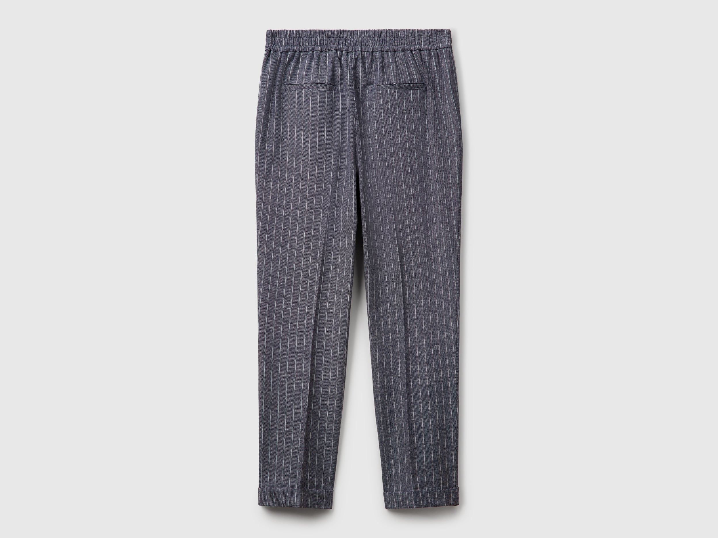 Pantaloni gessati regular fit - Image 2