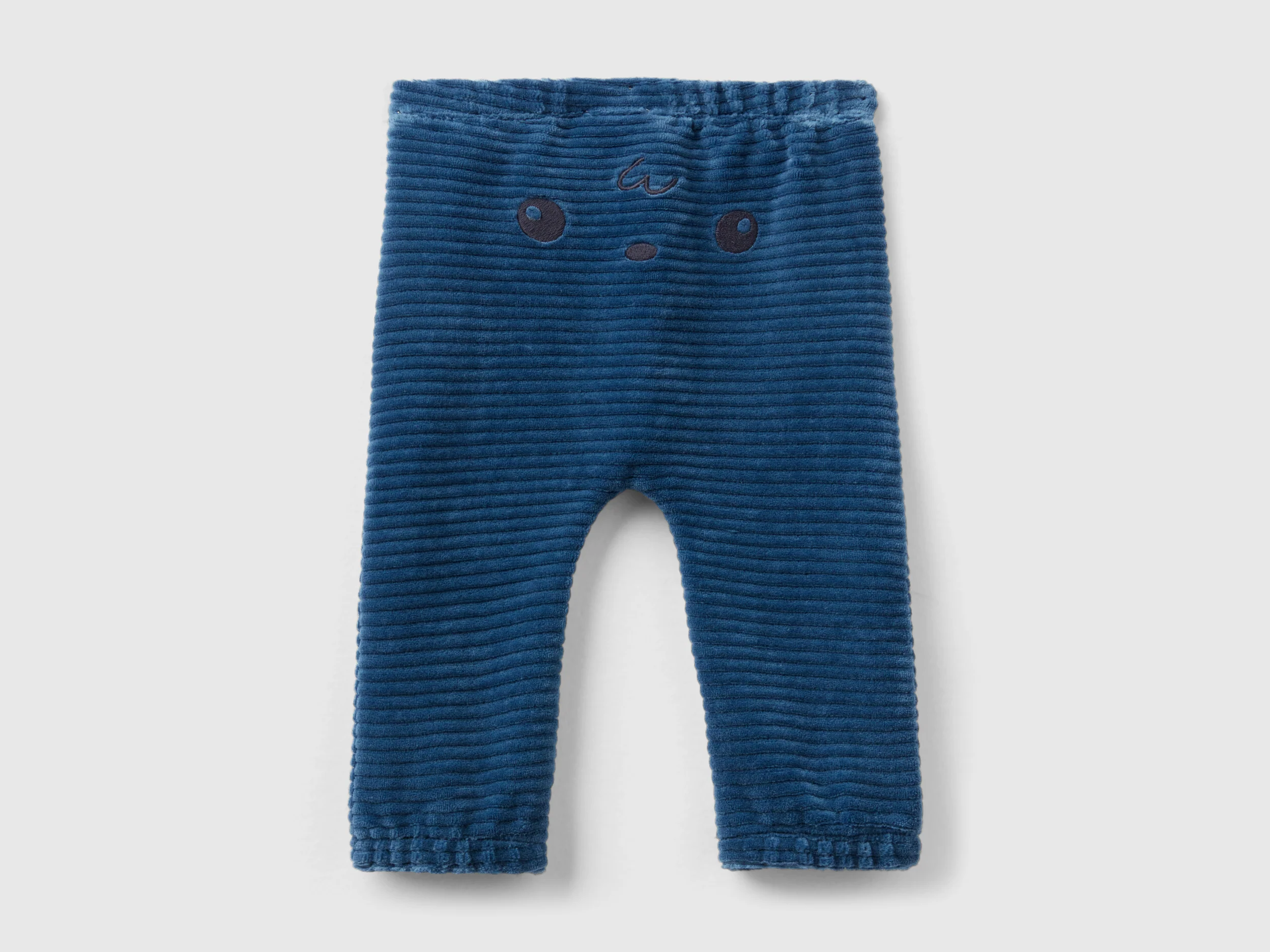 Pantaloni in ciniglia con ricamo - Image 2