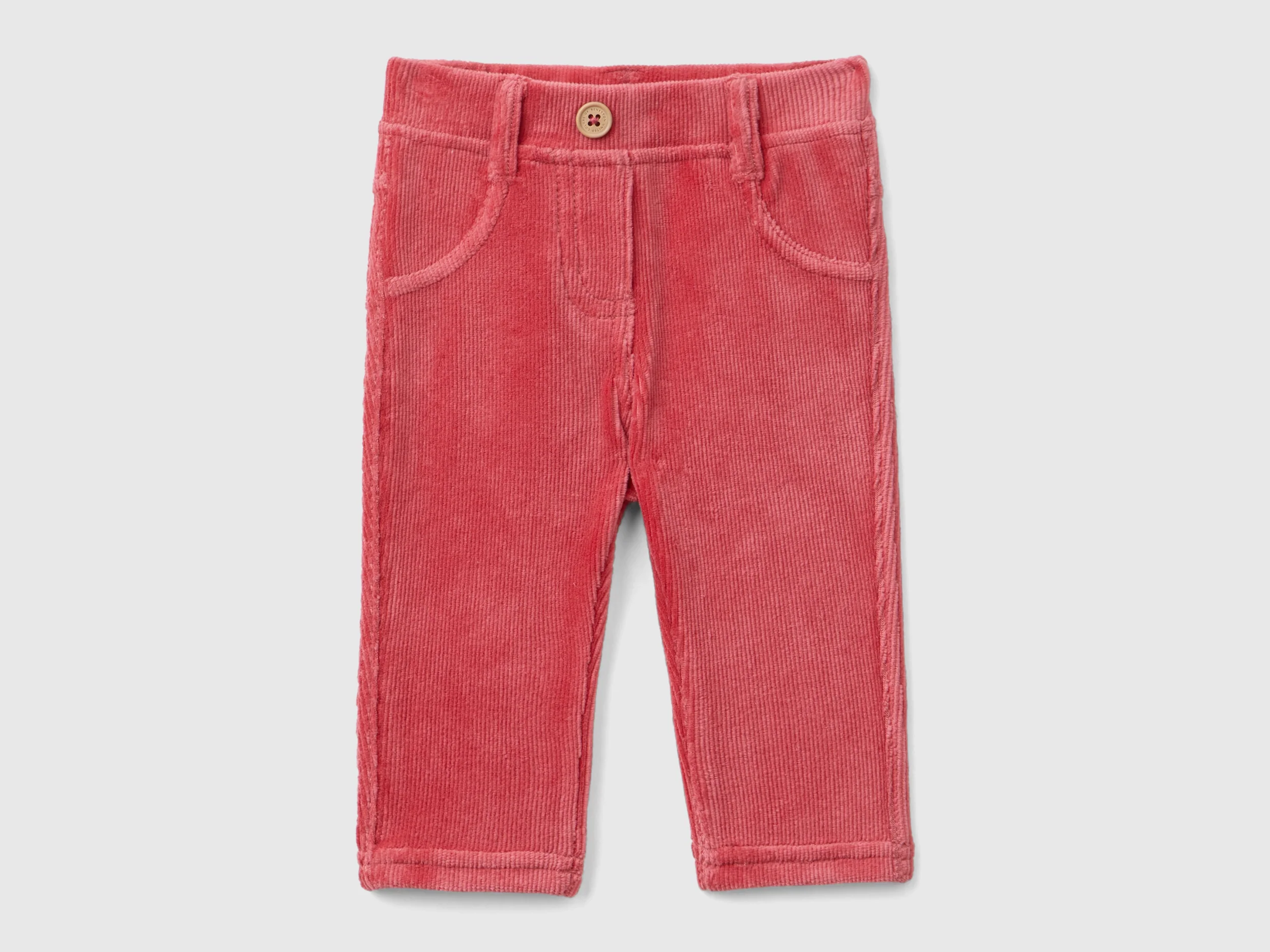 Pantaloni in ciniglia stretch
