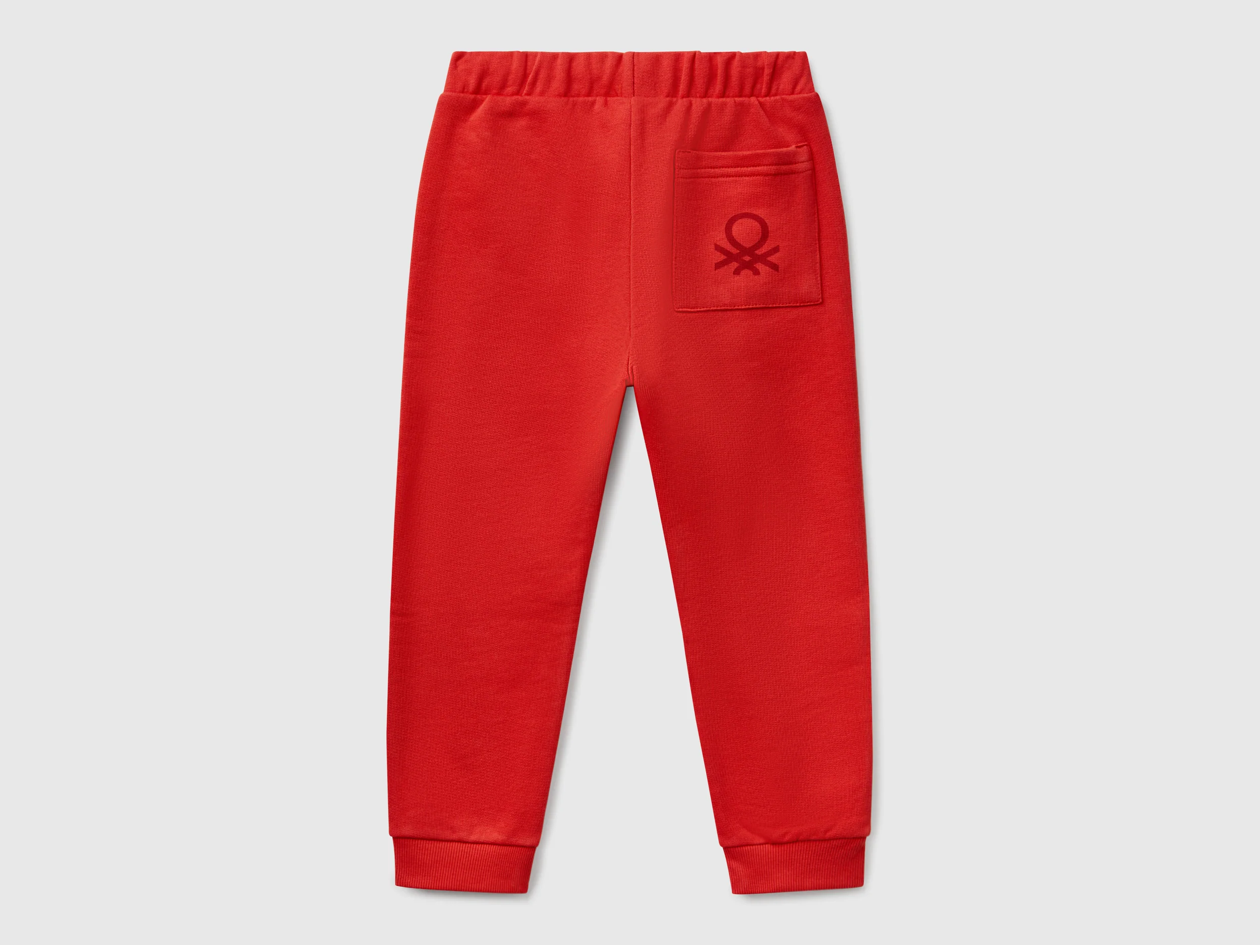Pantaloni in cotone con logo - Image 2