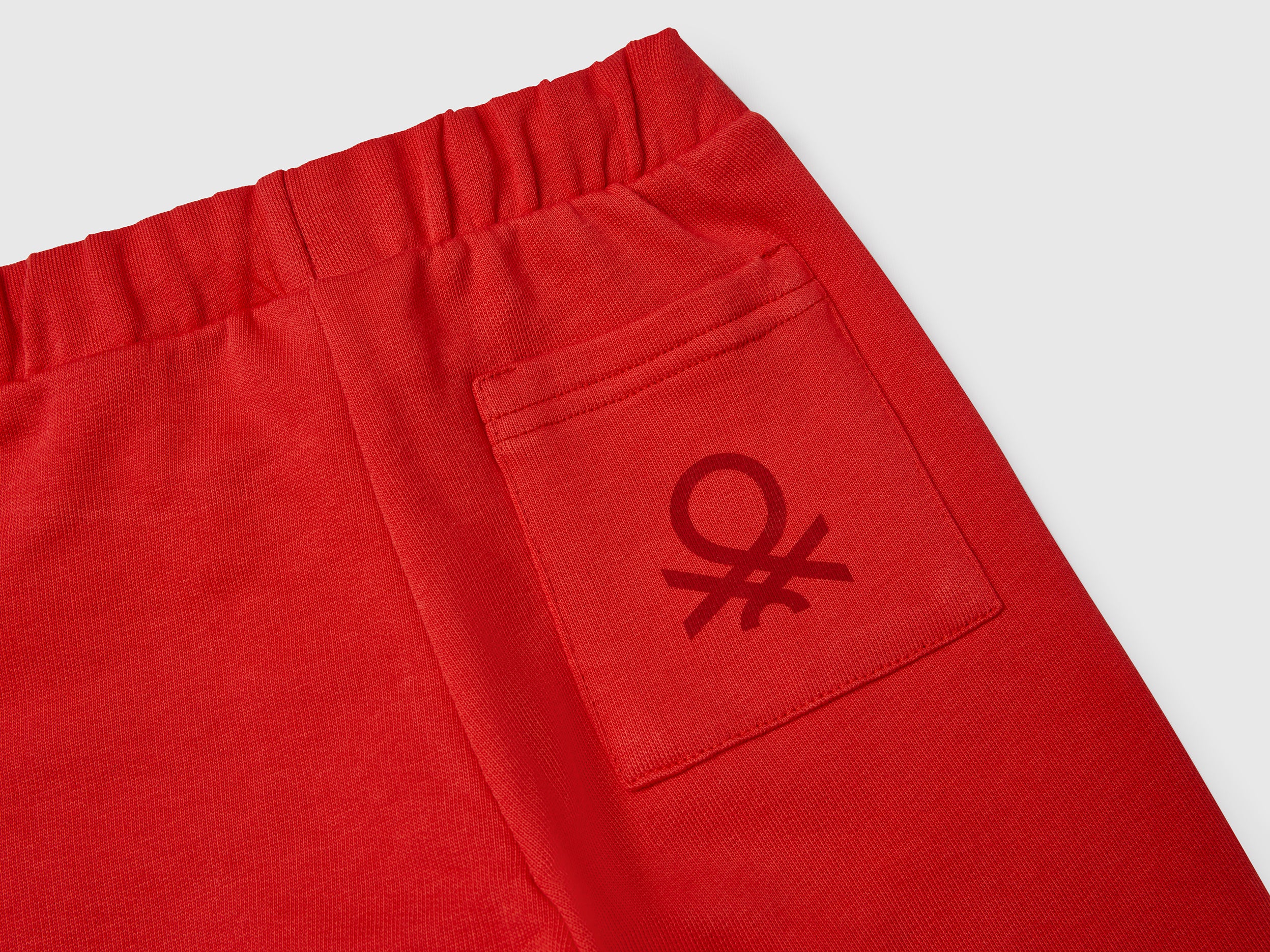 Pantaloni in cotone con logo - Image 3