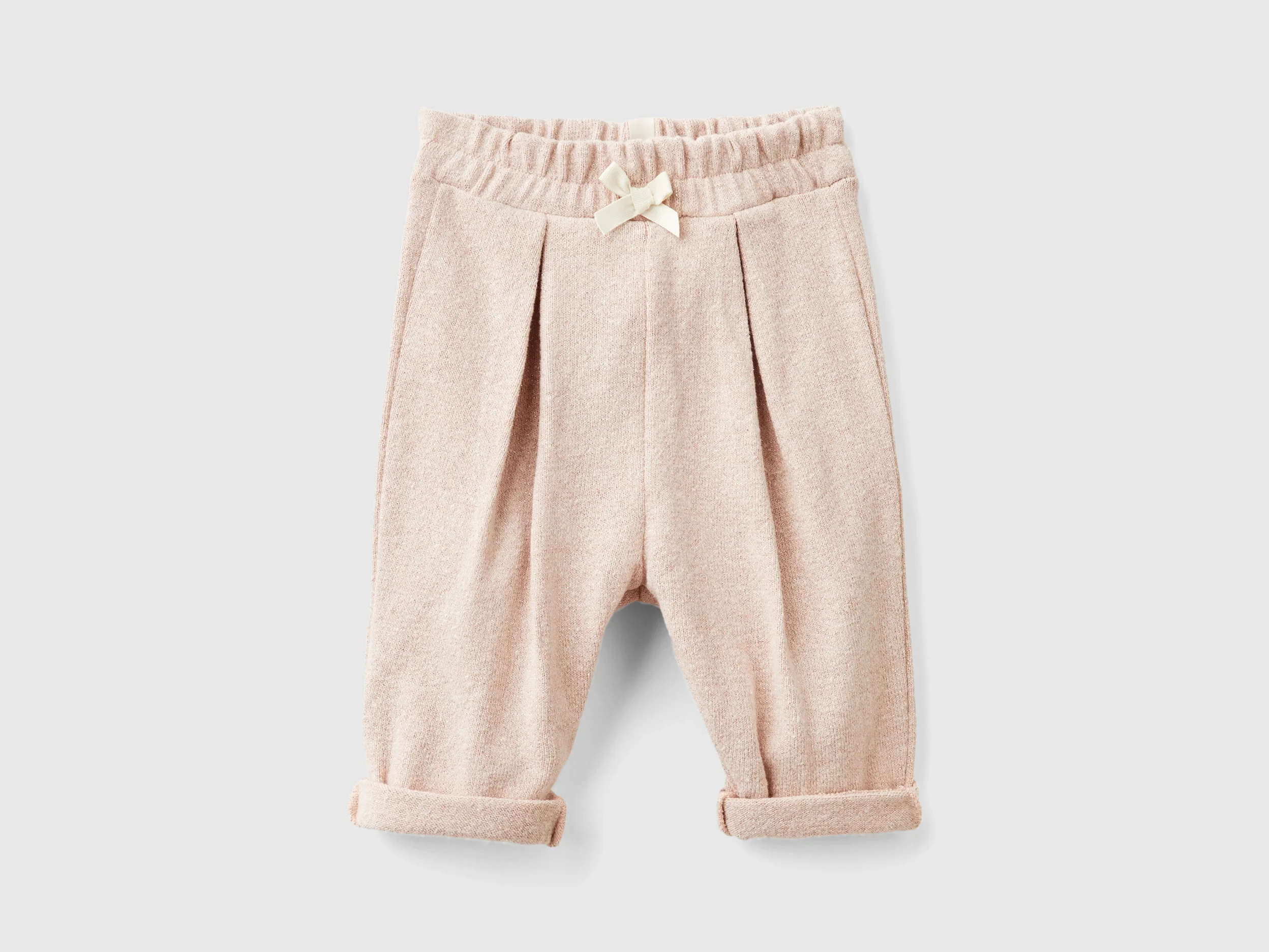 Pantaloni in felpa con lurex