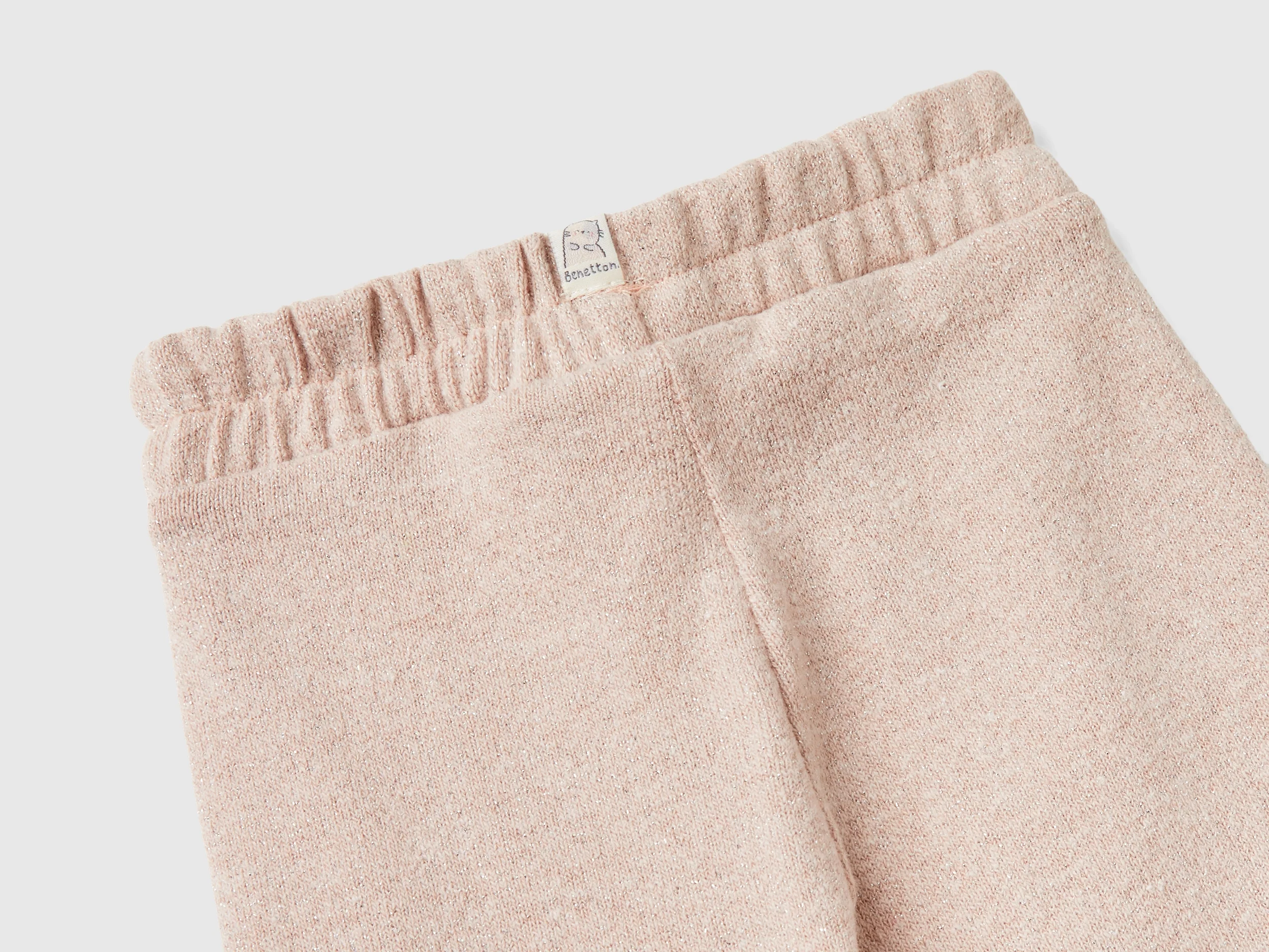 Pantaloni in felpa con lurex - Image 3