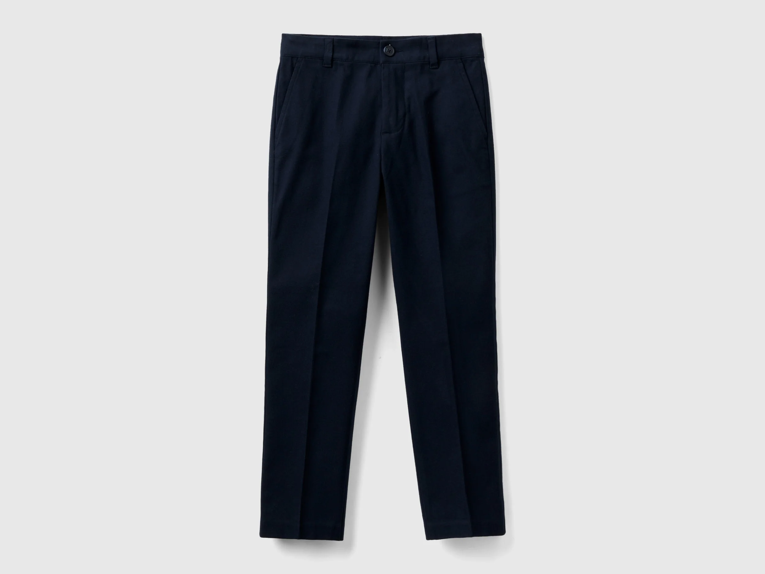 Pantaloni in flanella slim fit