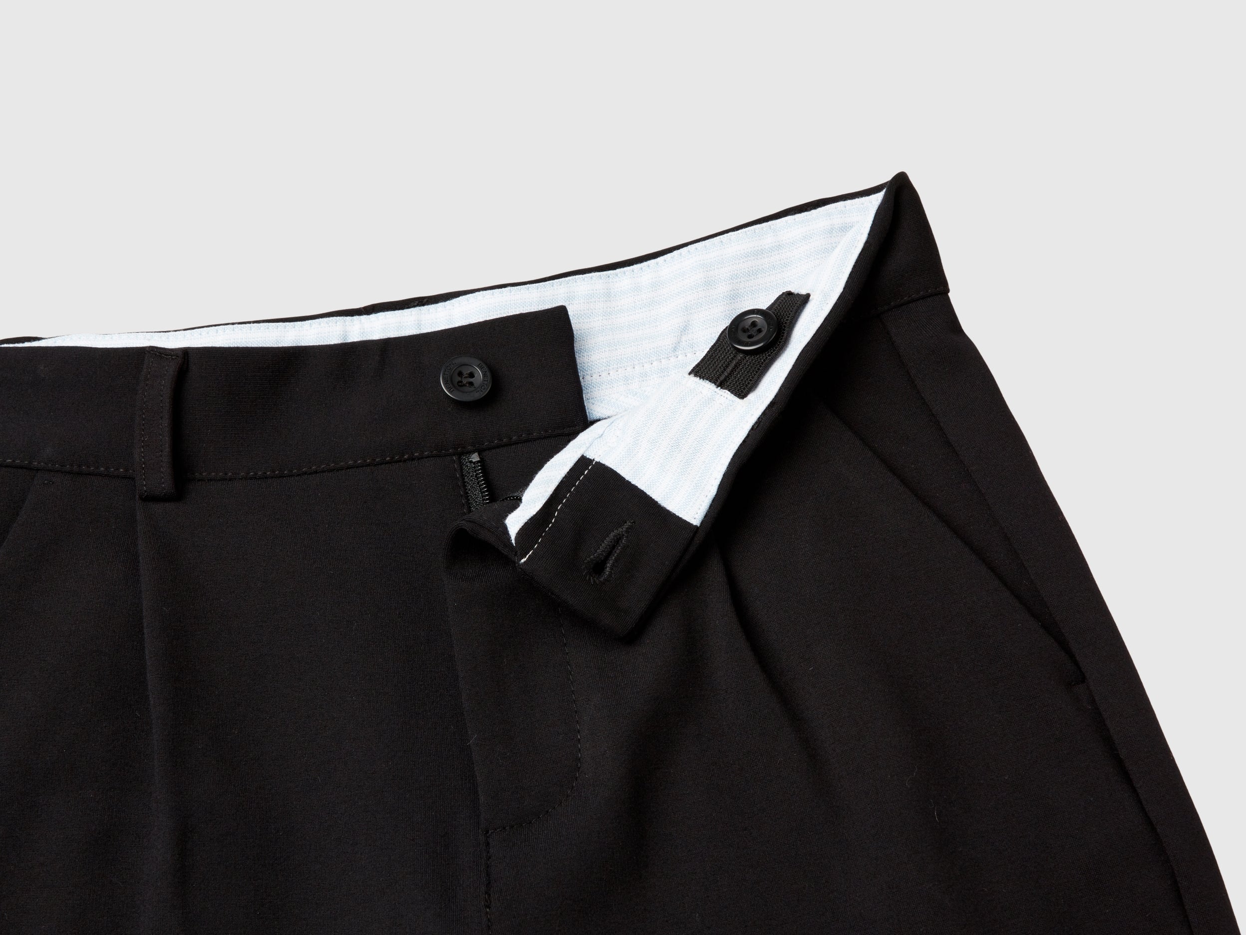 Pantaloni in misto viscosa stretch - Image 3