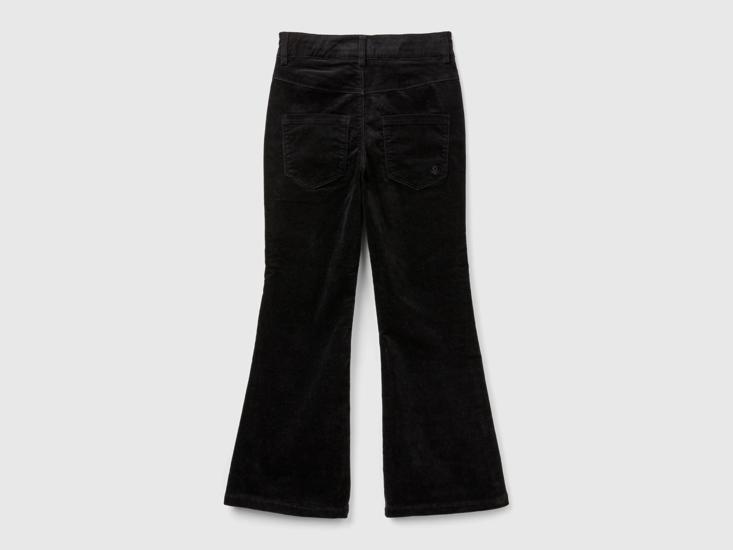 Pantaloni in velluto flare fit - Image 2