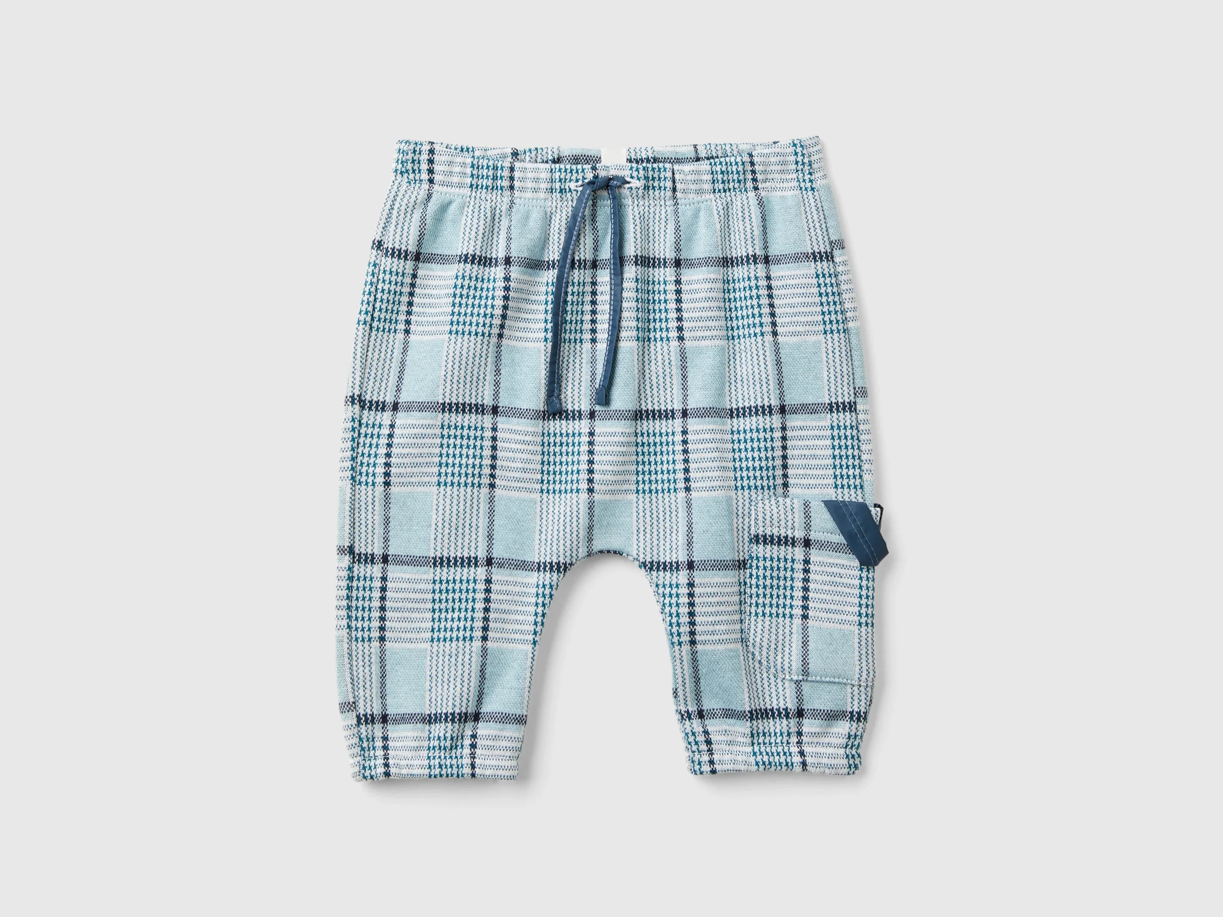 Pantaloni jacquard principe di Galles