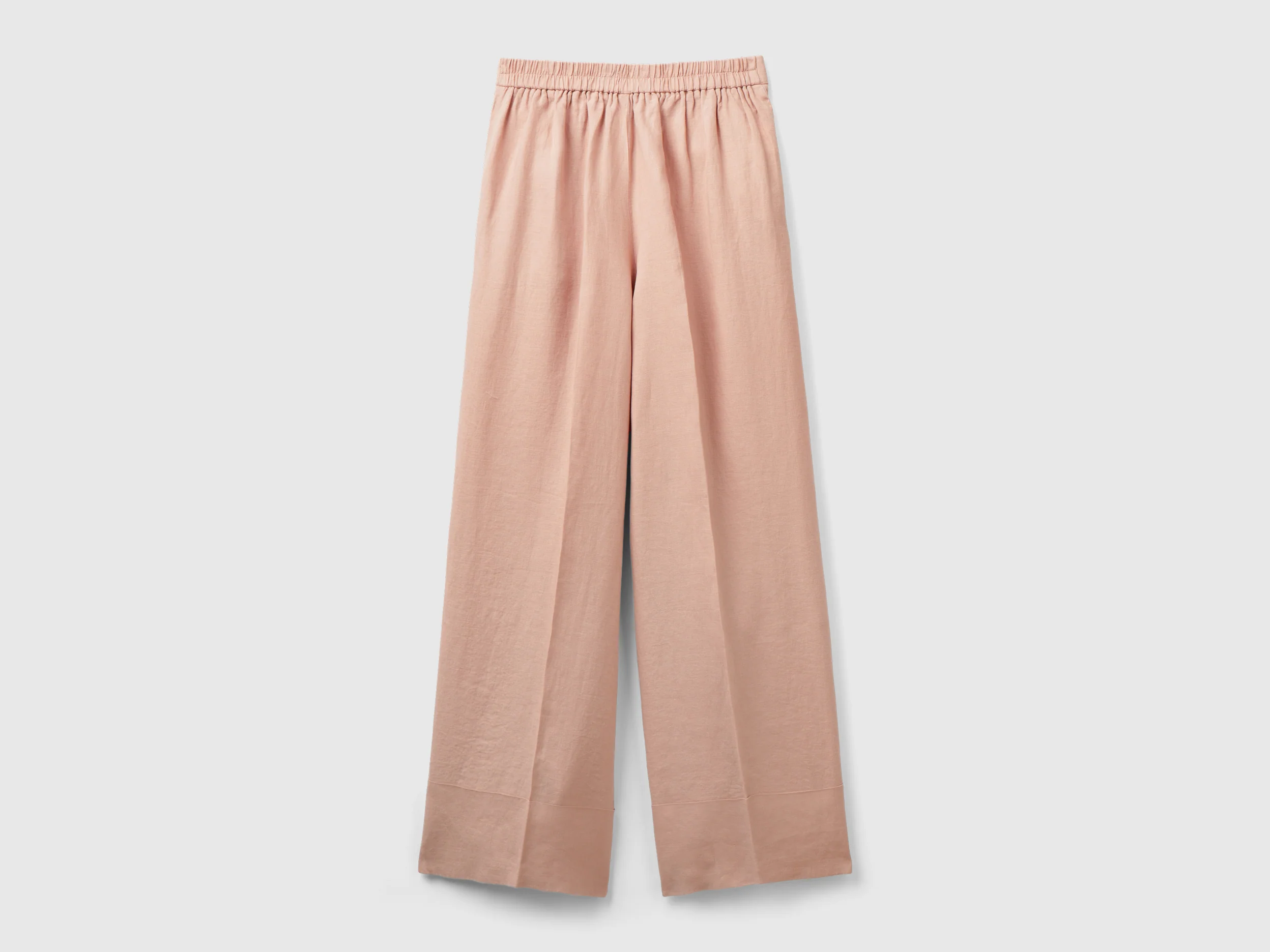 Pantaloni palazzo in 100% lino - Image 2
