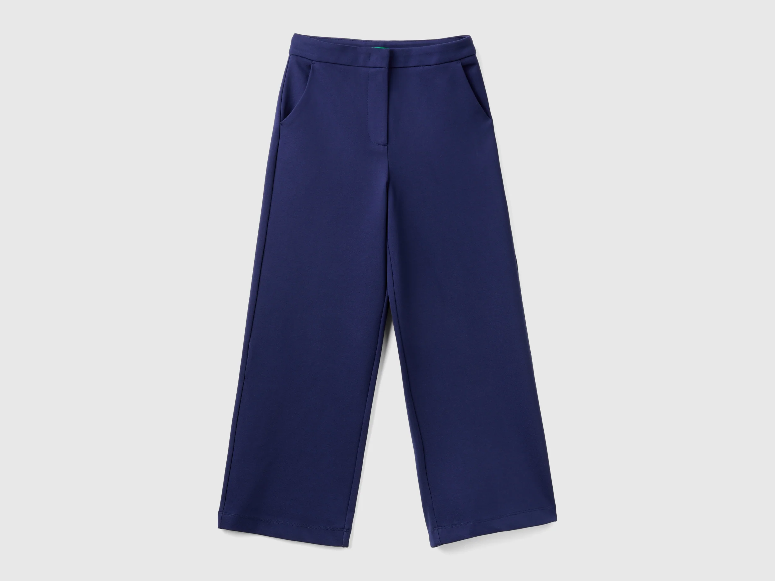Pantaloni palazzo in misto viscosa