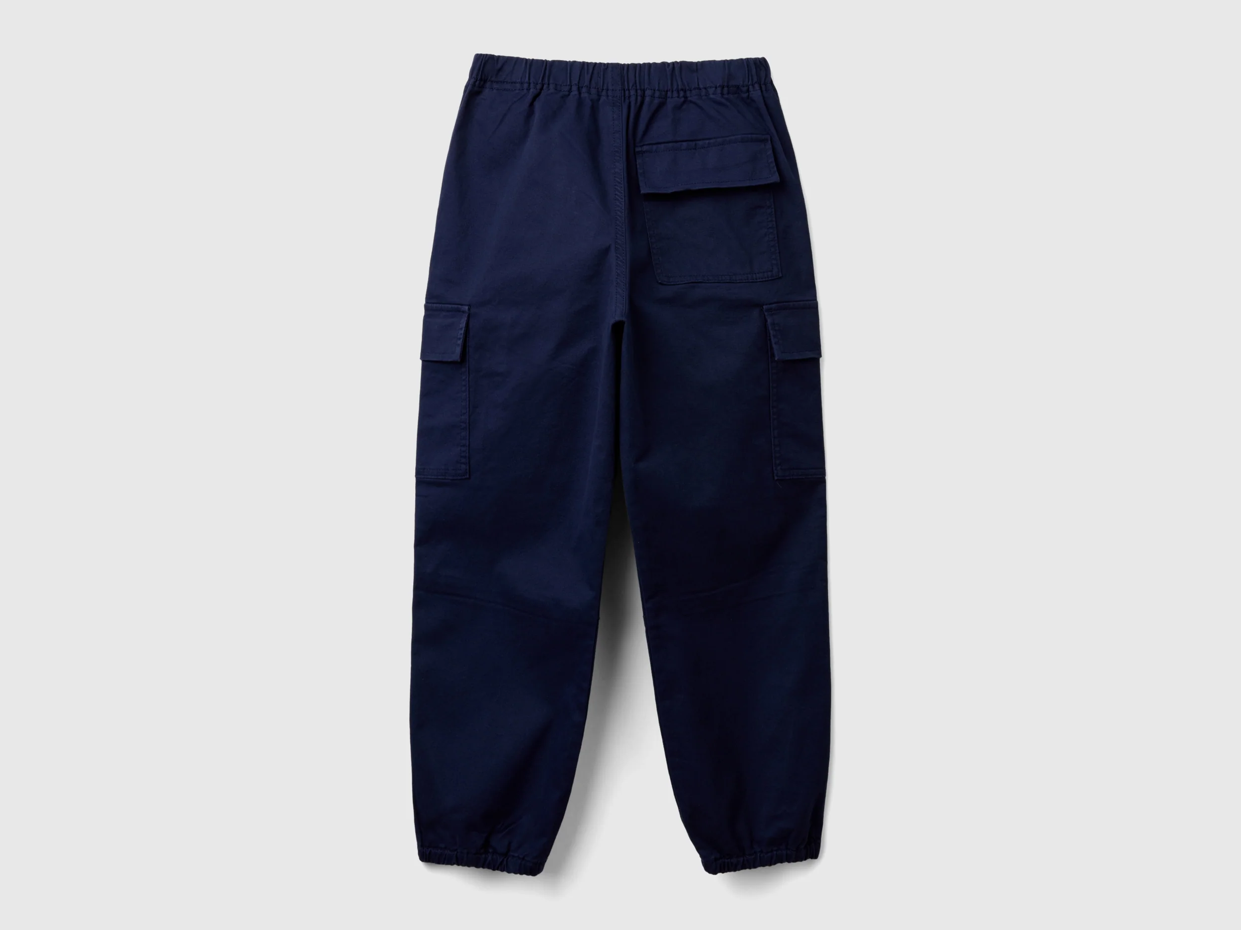Pantaloni parachute in cotone stretch - Image 2