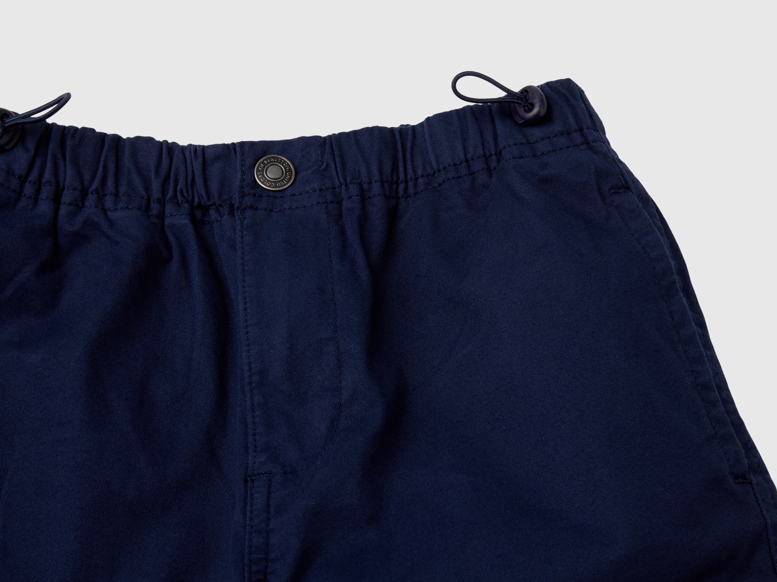Pantaloni parachute in cotone stretch - Image 3