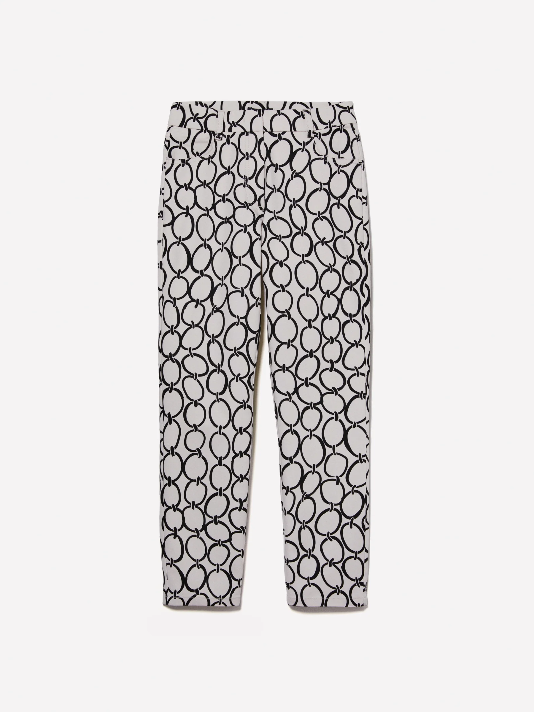 Pantaloni slim fit stampati