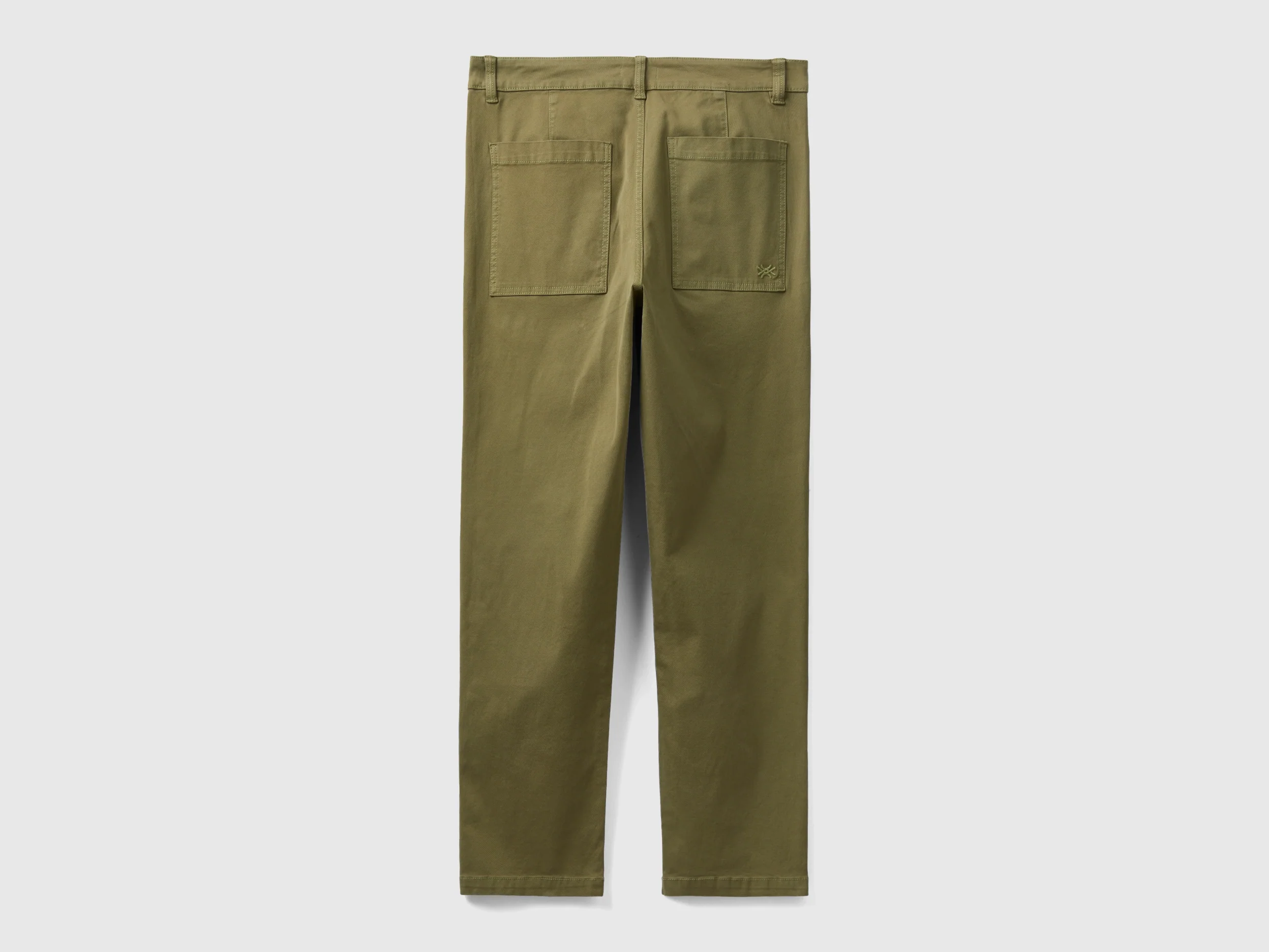 Pantaloni straight con cavallo basso - Image 2